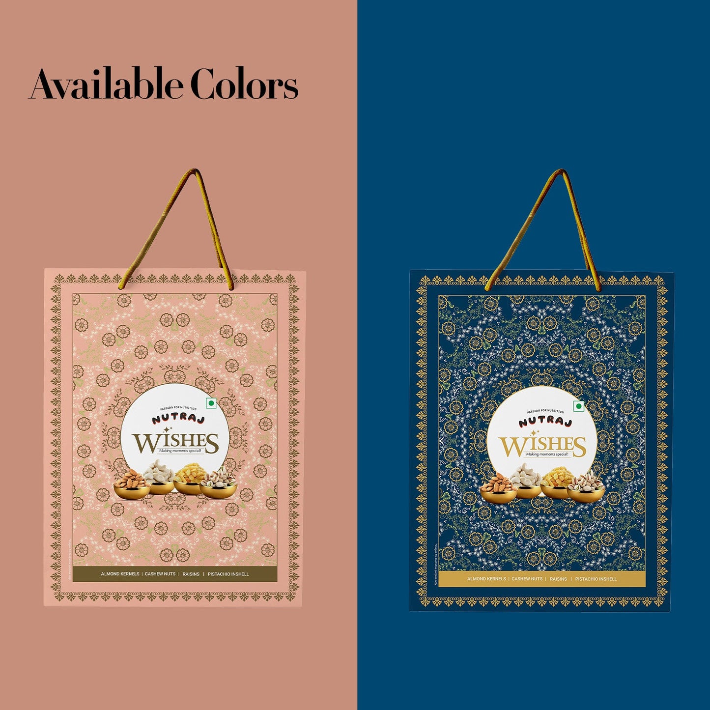 Nutraj Wishes Royal Blossom Diwali Gift Box 500g | GB-151