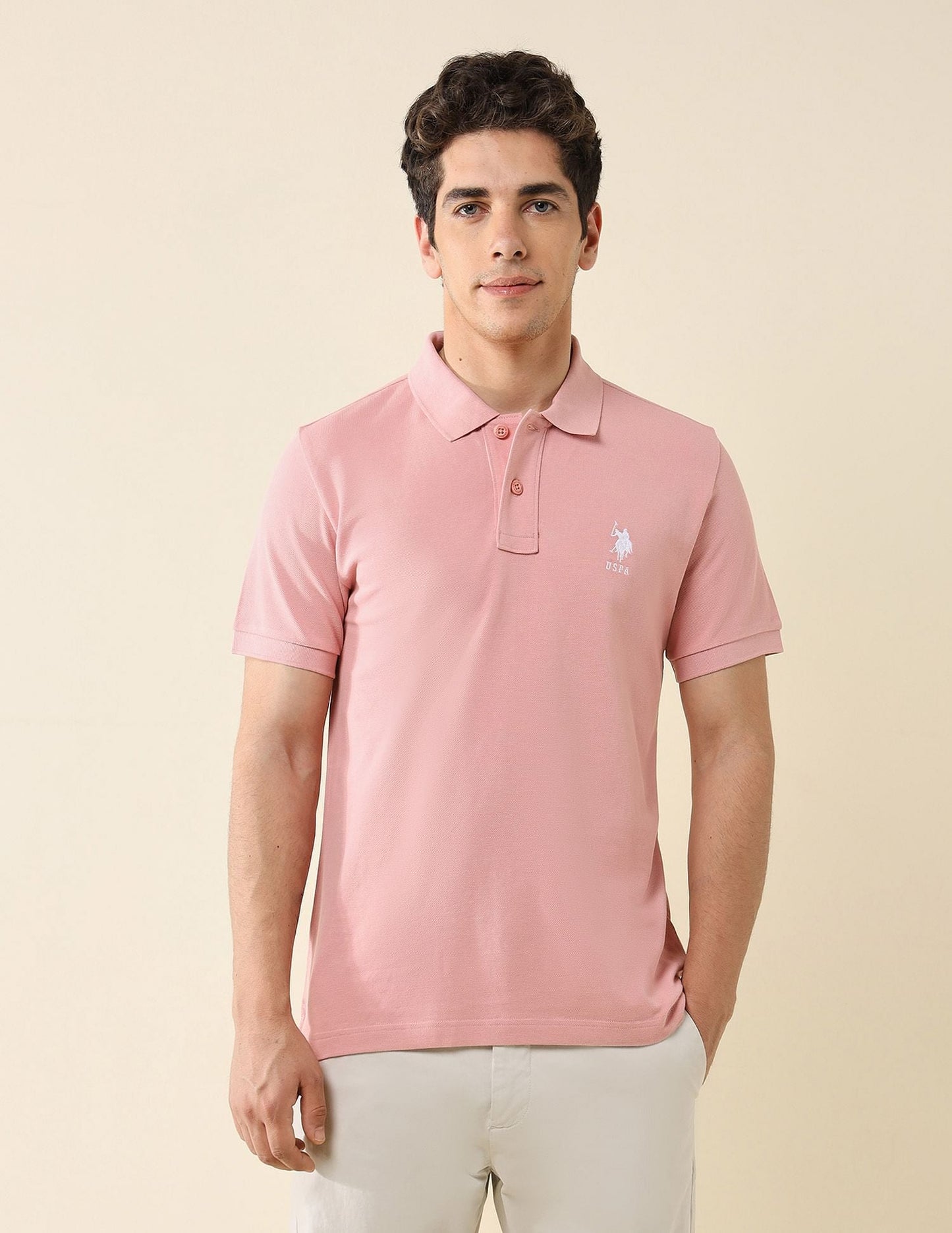 Pure Cotton Slim Fit Polo Shirt