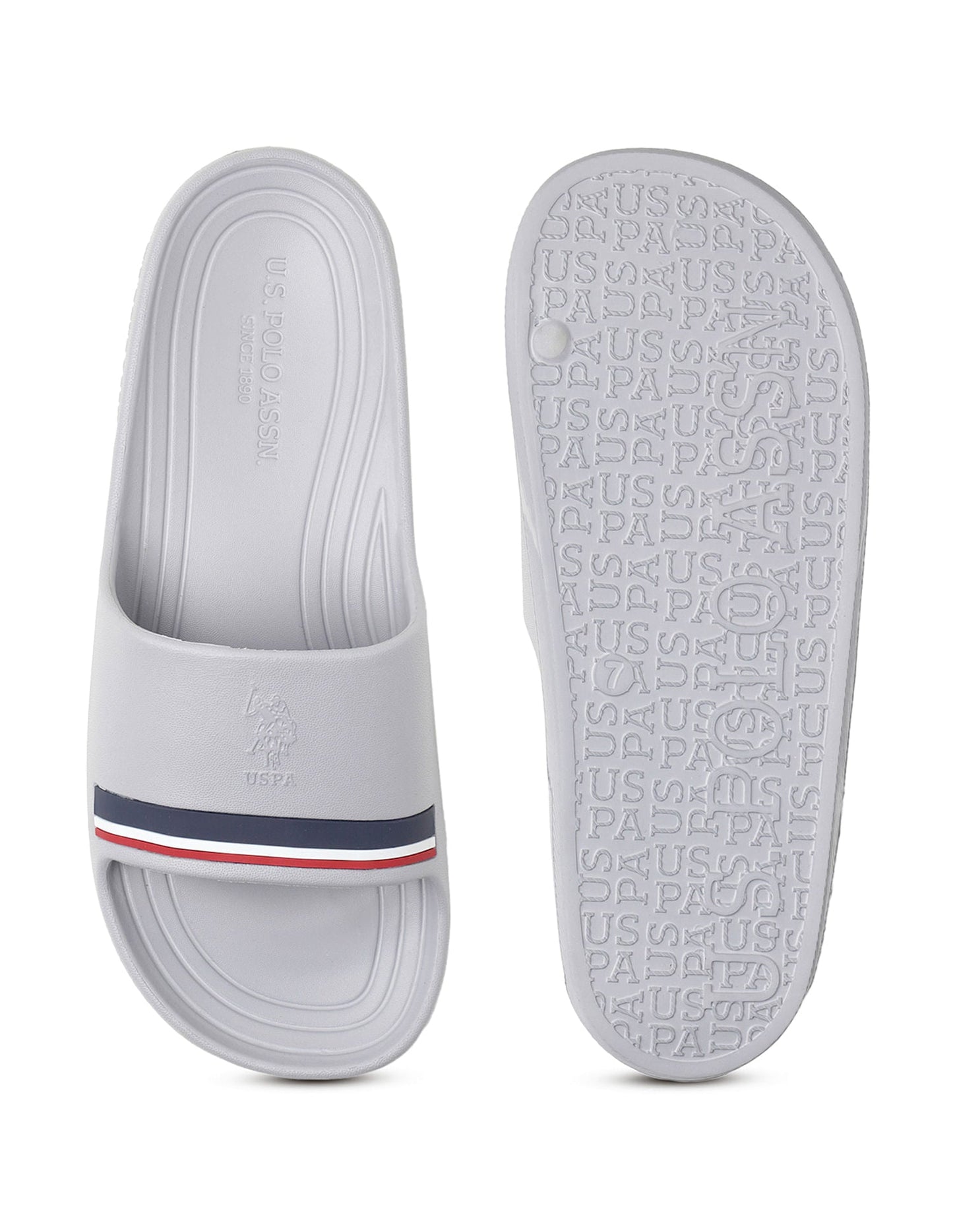 Men Easton 2.0 Grey Foam Walk Sliders