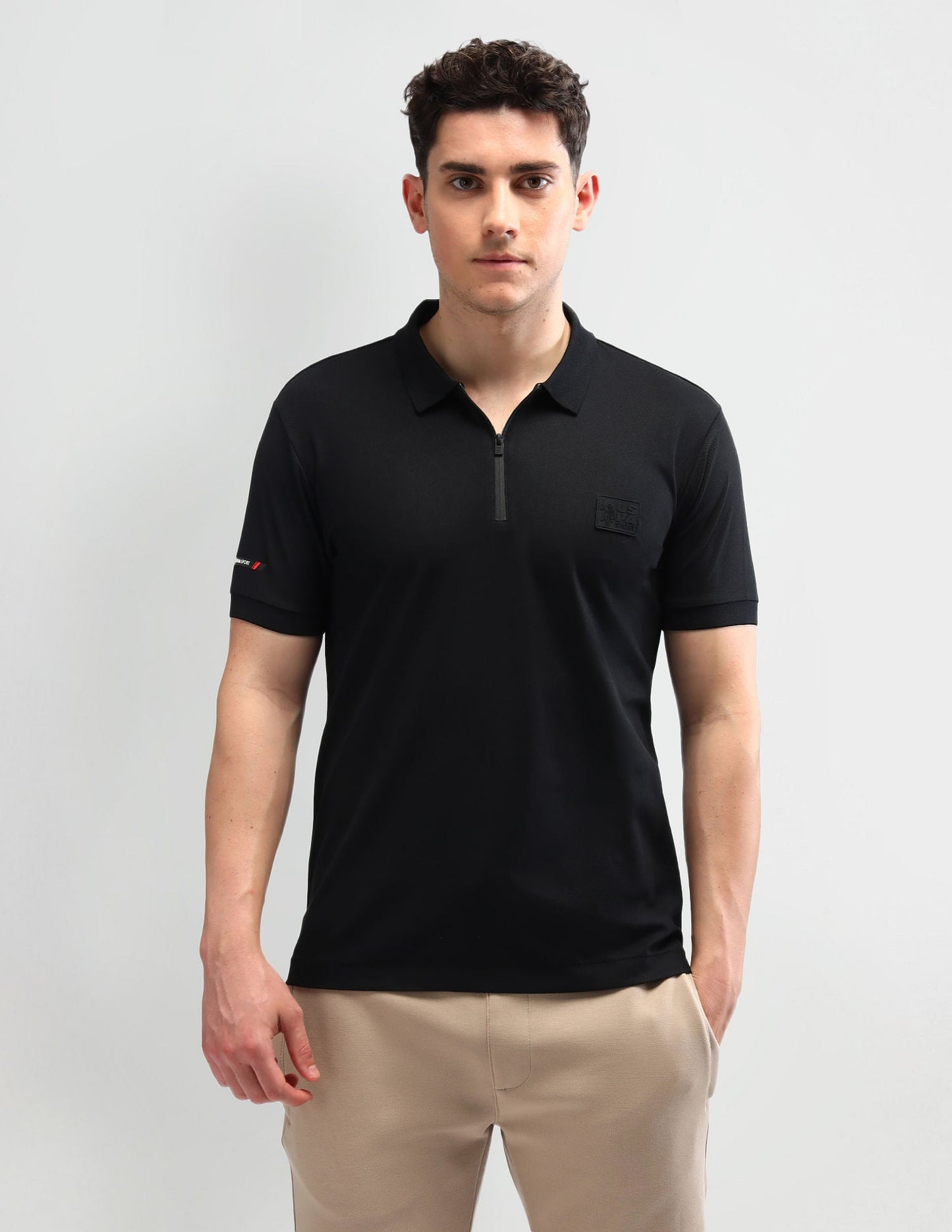 Slim Fit Solid Polo Shirt