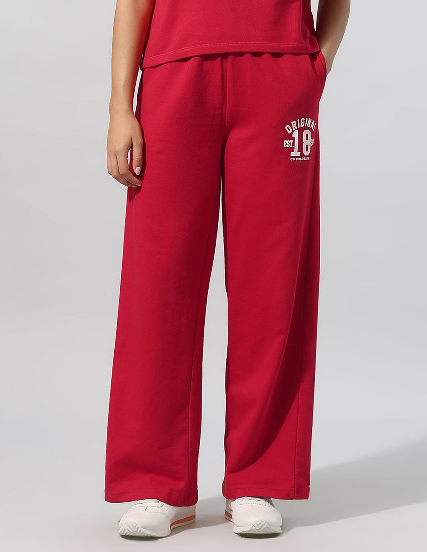 High Waist Wide Leg Trousers