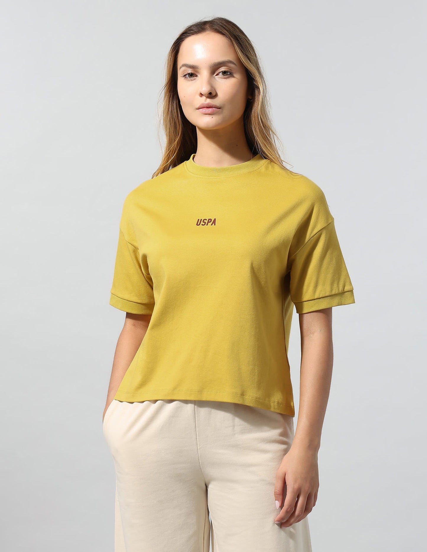 Brand Printed Relaxed T-Shirt