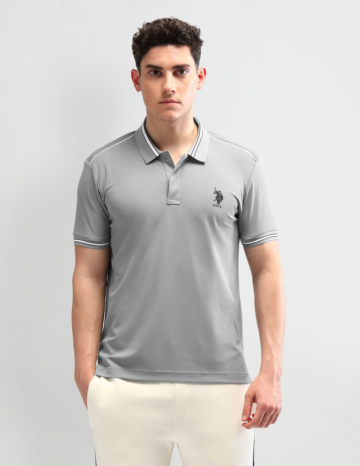 Slim Fit Solid Polo Shirt