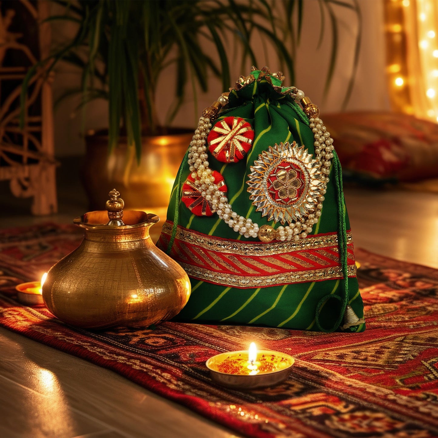 Nutraj Diwali Gift Hamper 300g With 2 Candles
