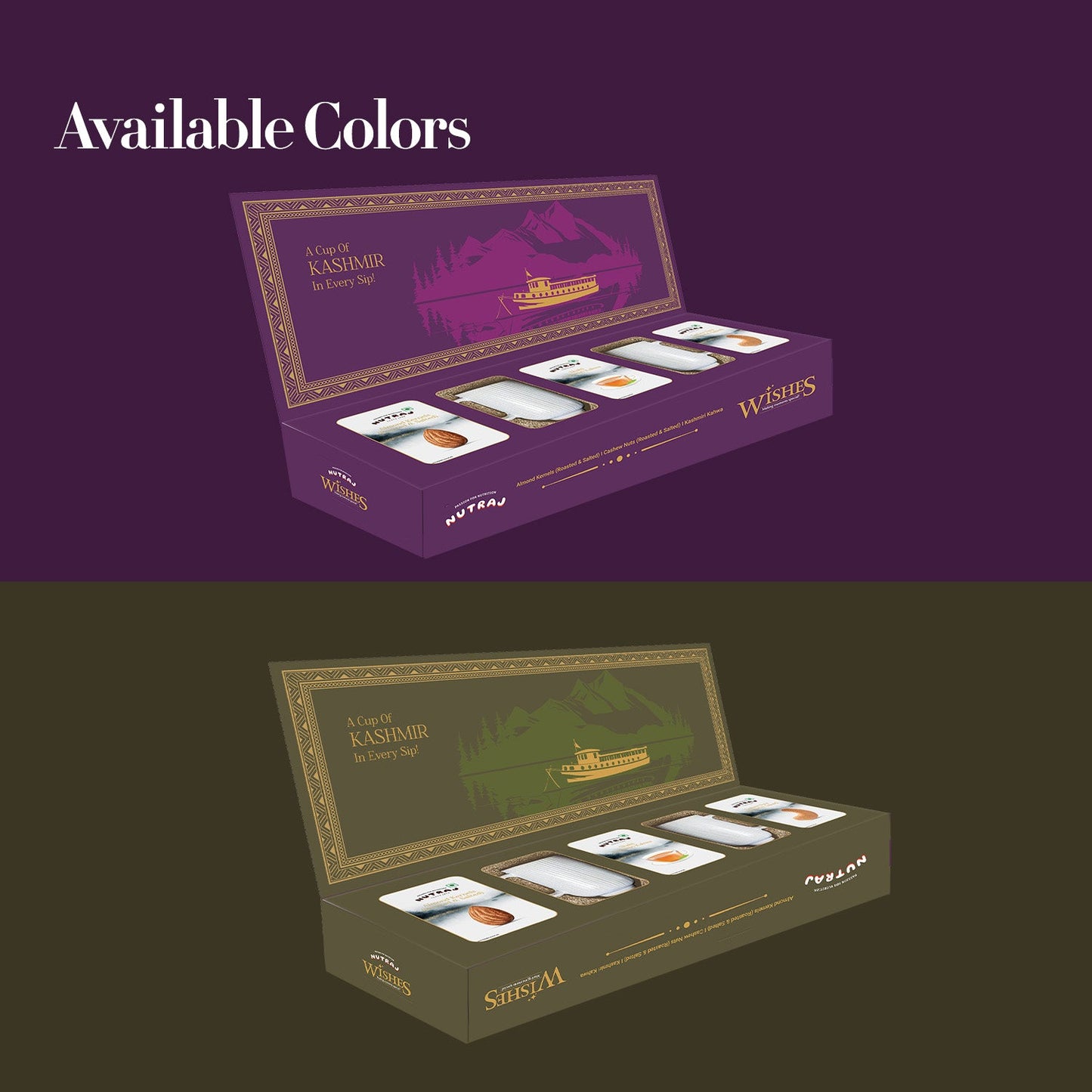 Nutraj Wishes Valley of Warmth 500g Diwali Gift Hamper | GB-86