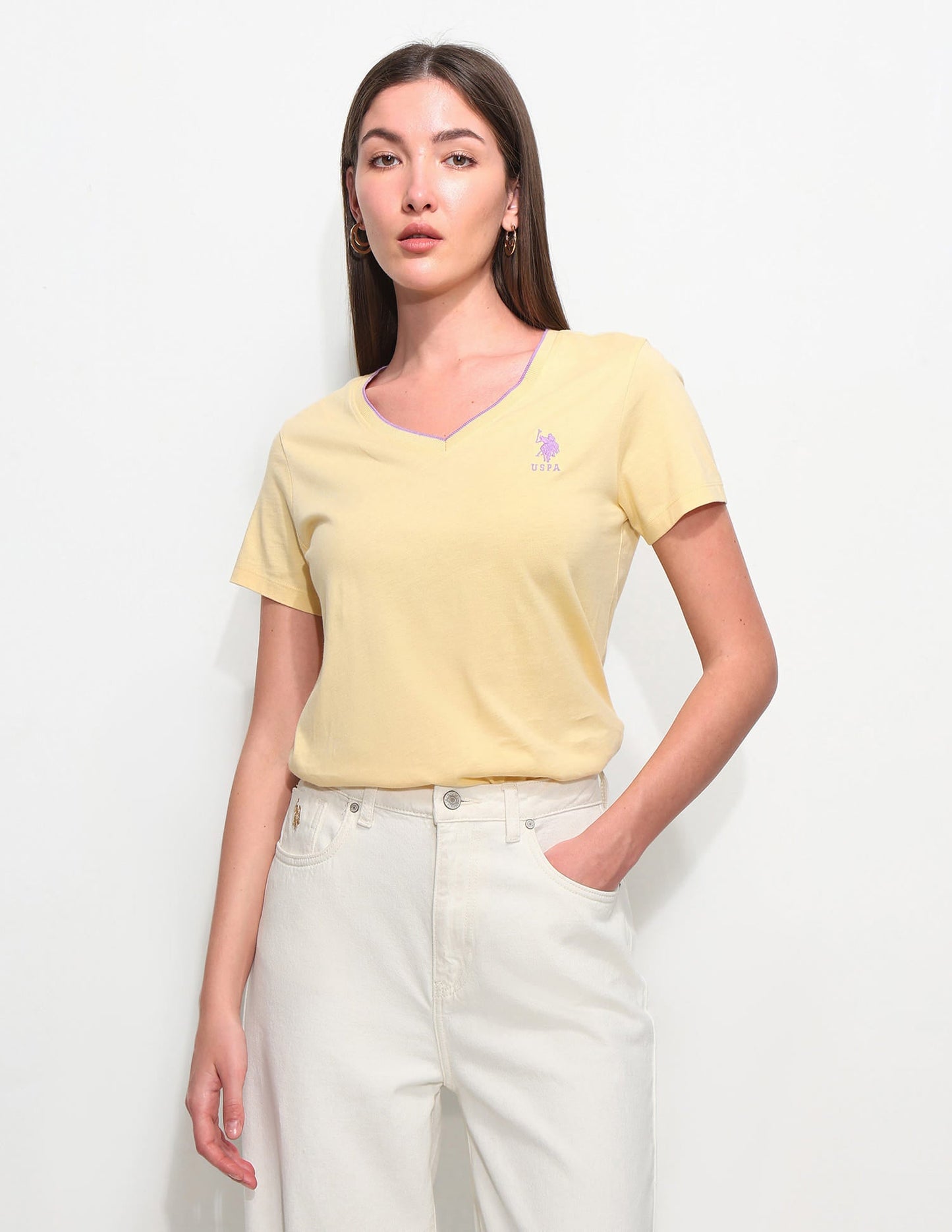 Regular Fit Solid T-Shirt