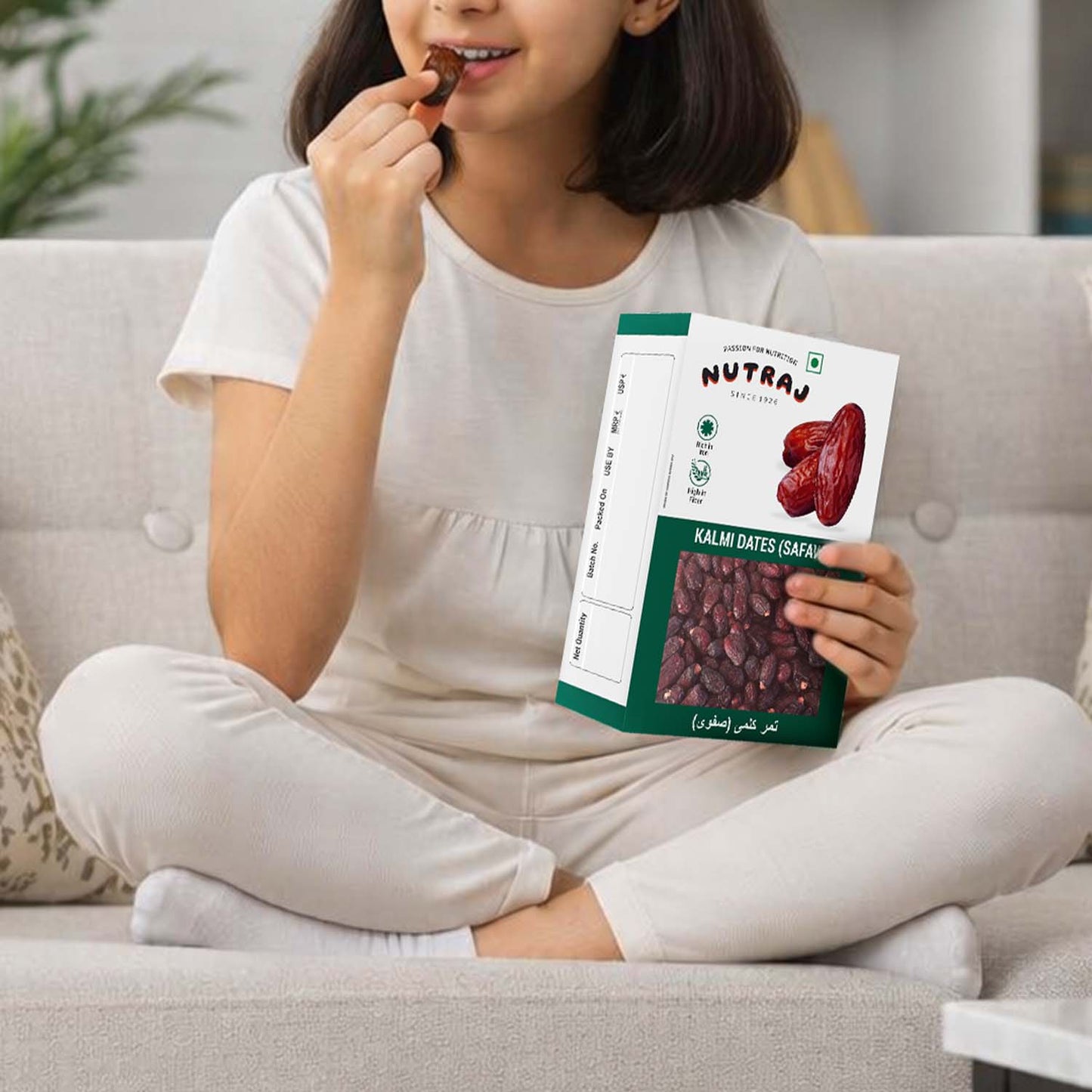 Nutraj Kalmi Dates Khajoor 200 gm