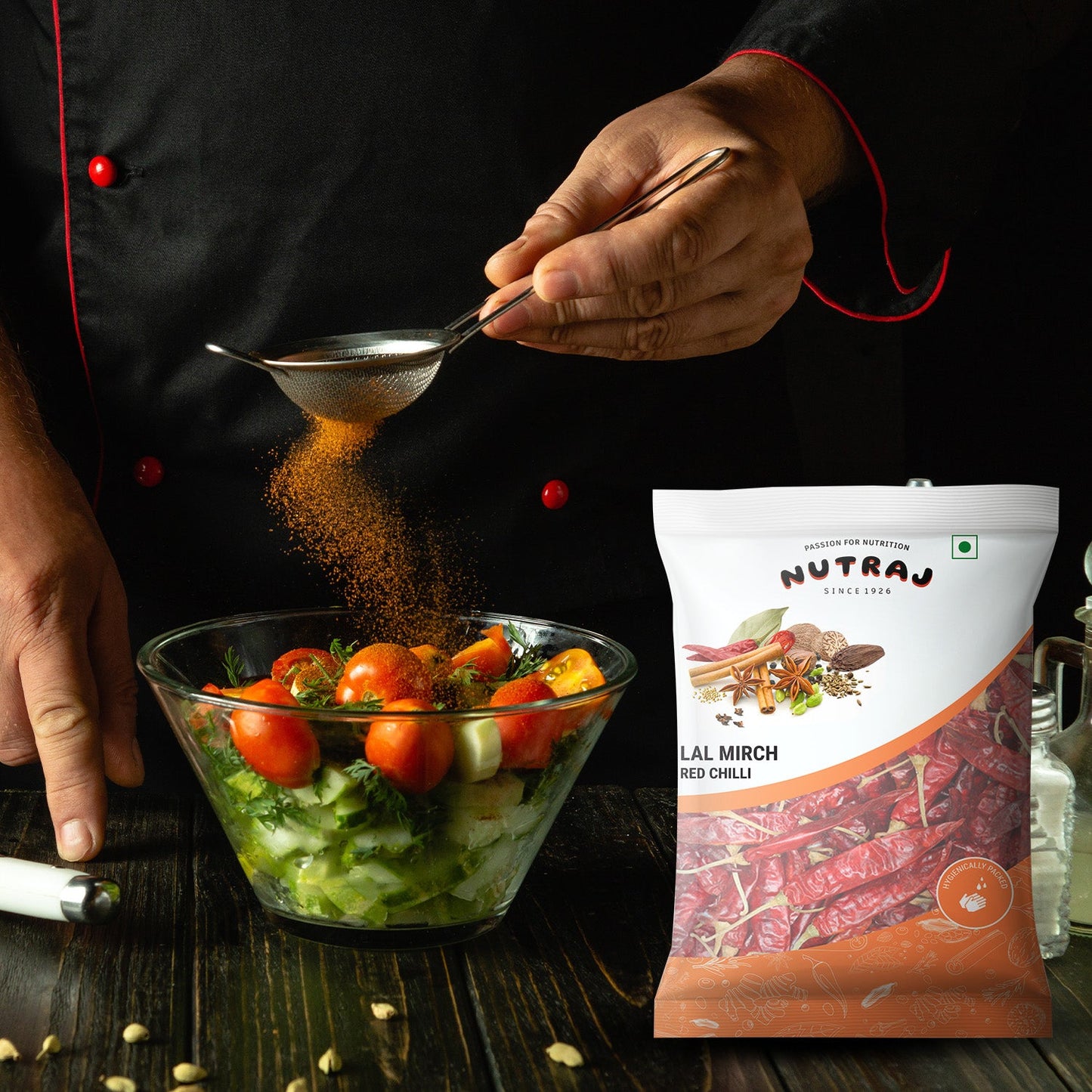Nutraj Whole Red Chilli (Sabut Lal Mirch) 200g