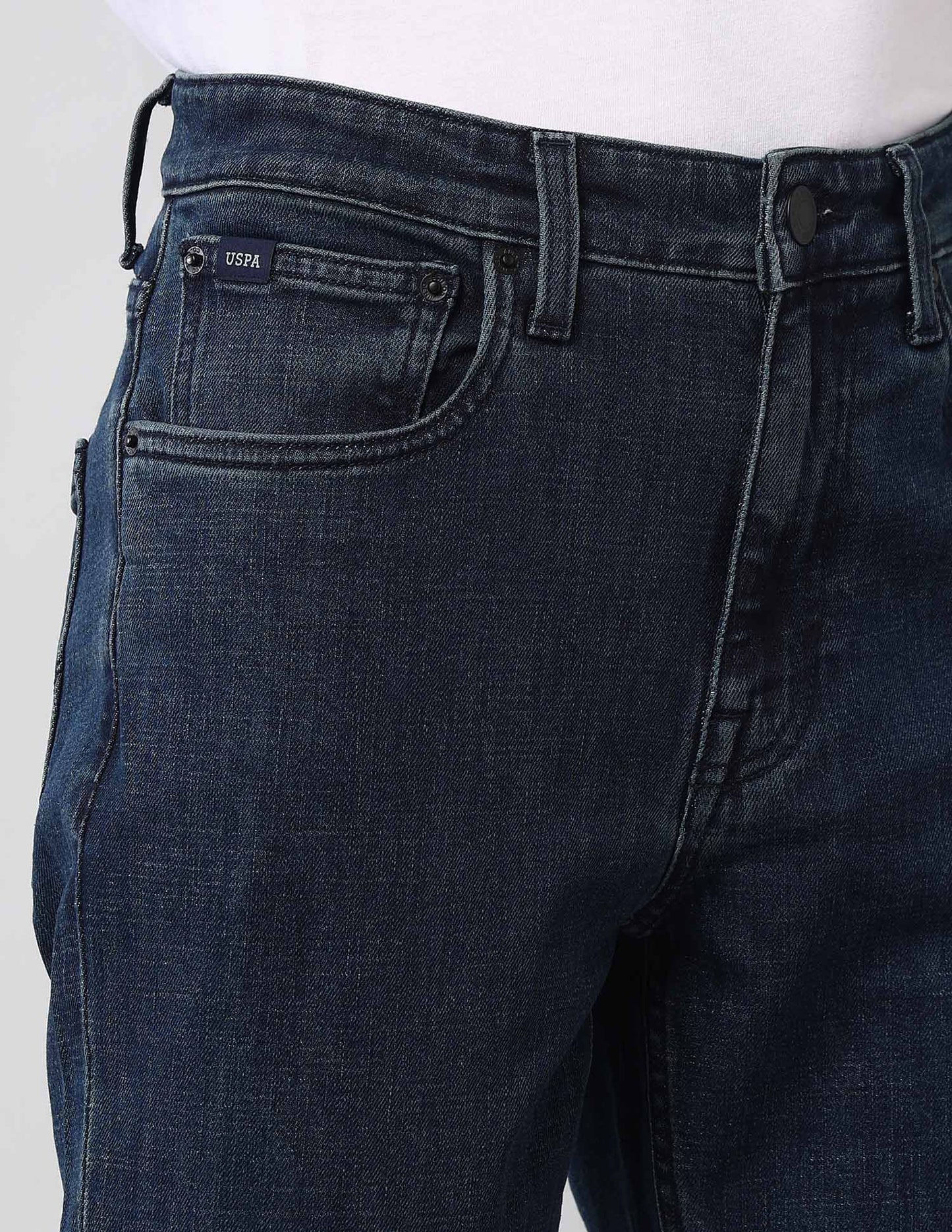 Harold Slim Straight Fit Blue Vintage Jeans