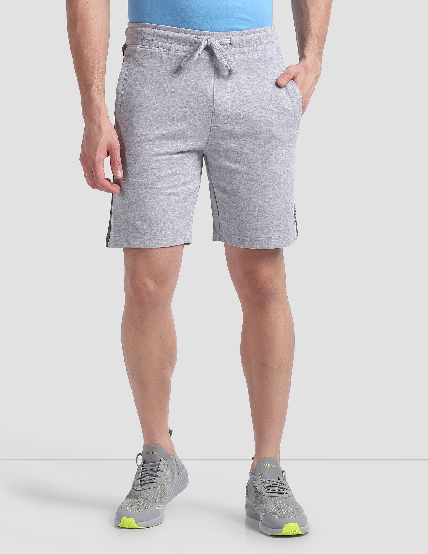 Panelled Cotton OES01 Lounge Shorts - Pack Of 1