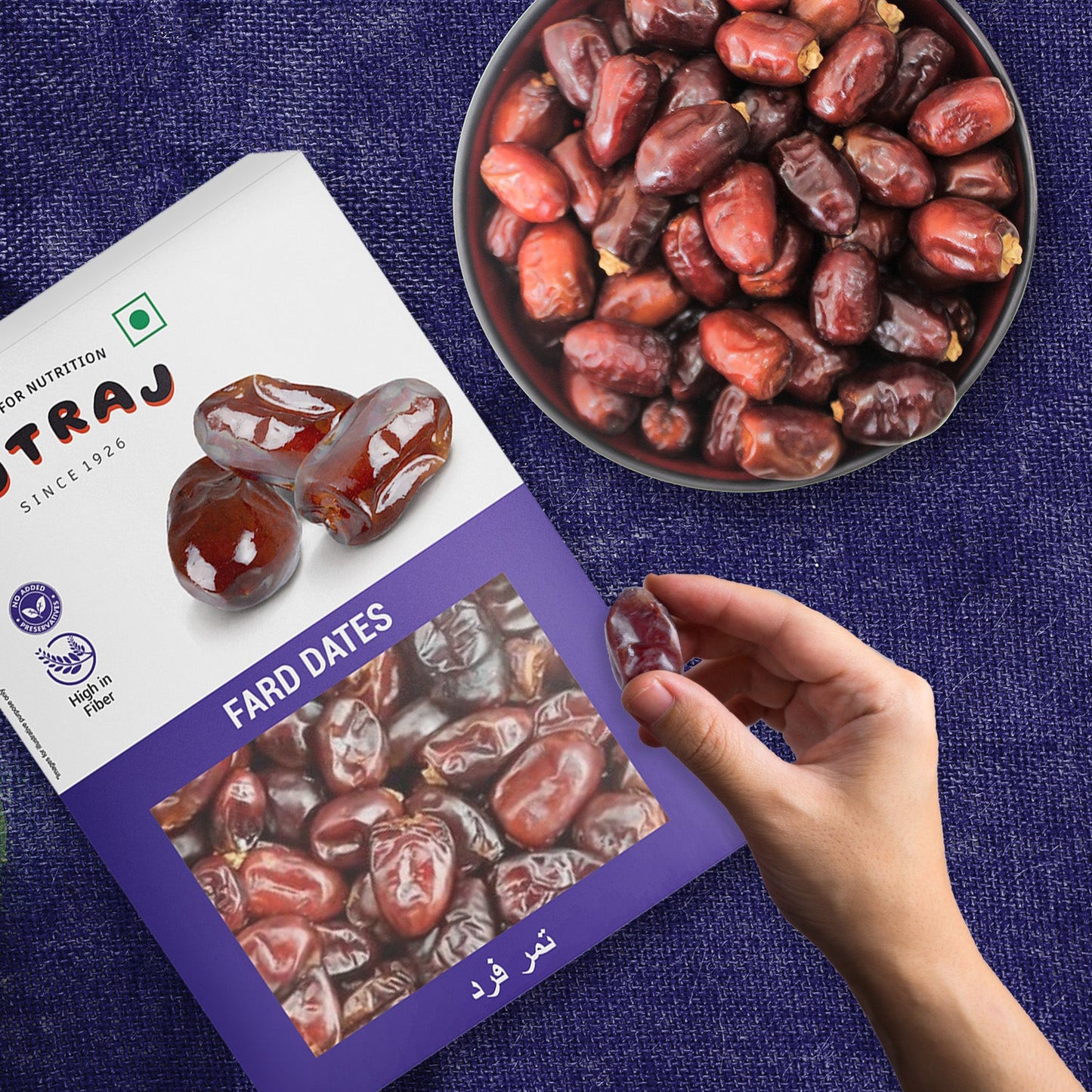 Nutraj Fard Dates Khajoor 200gm