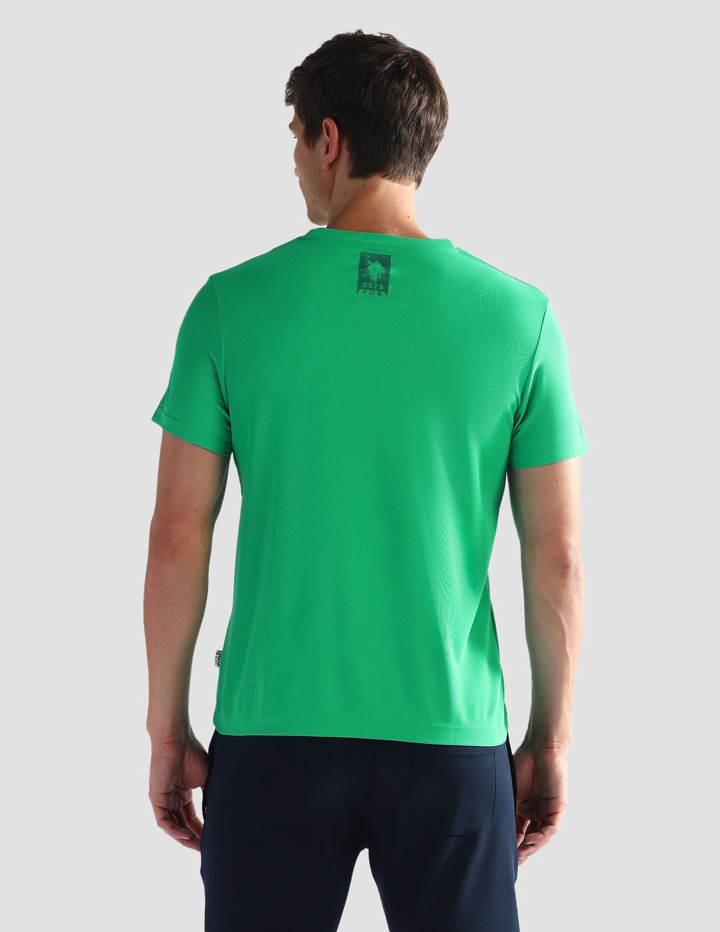 Brand Stripe Honeycomb T-Shirt