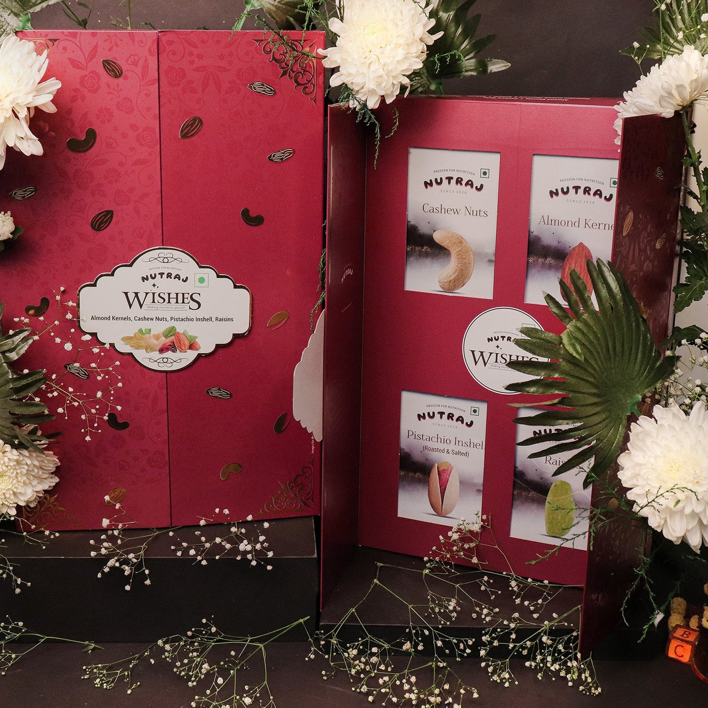 Nutraj Wishes Royal Majesty 800g Diwali Gift Box | GB-81