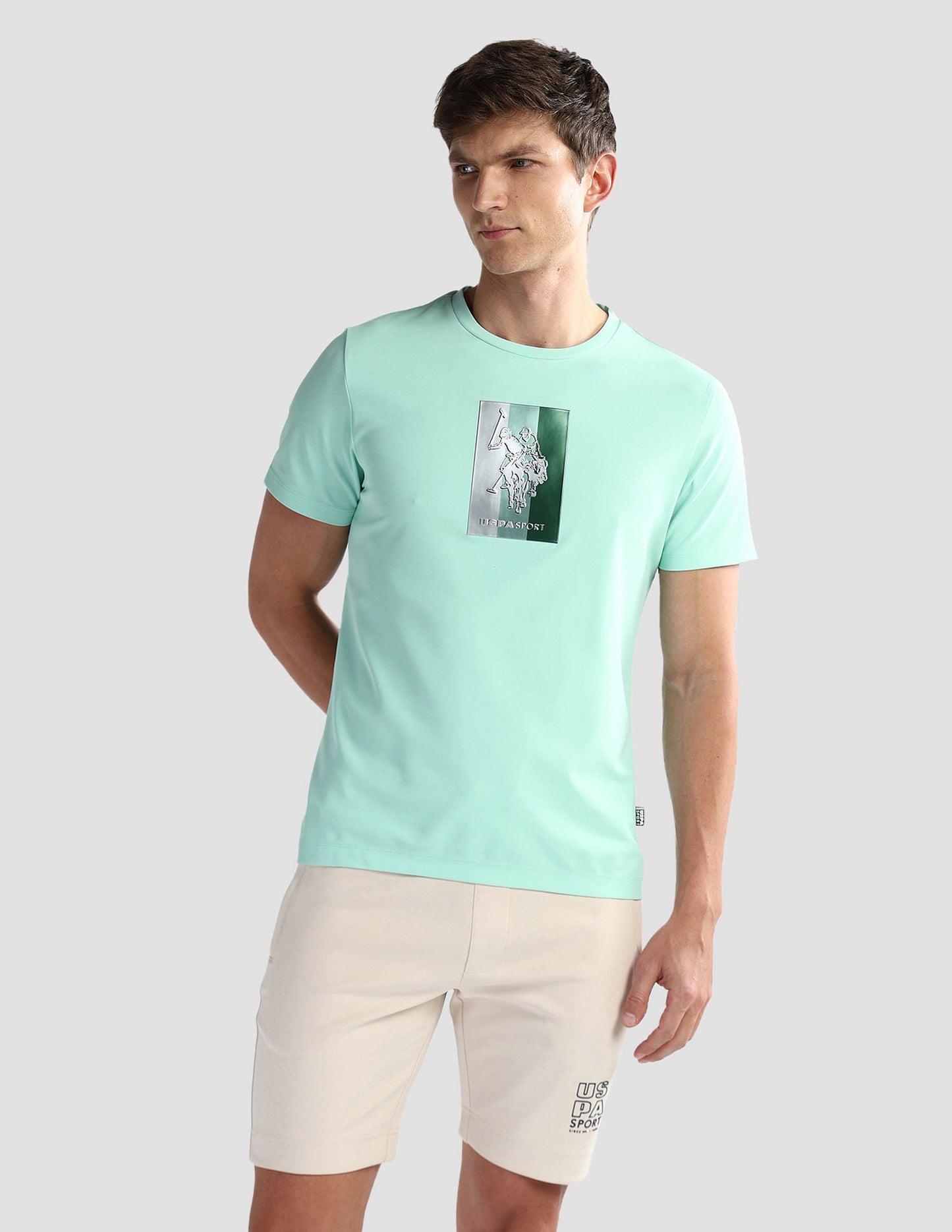 Slim Fit Honeycomb T-Shirt