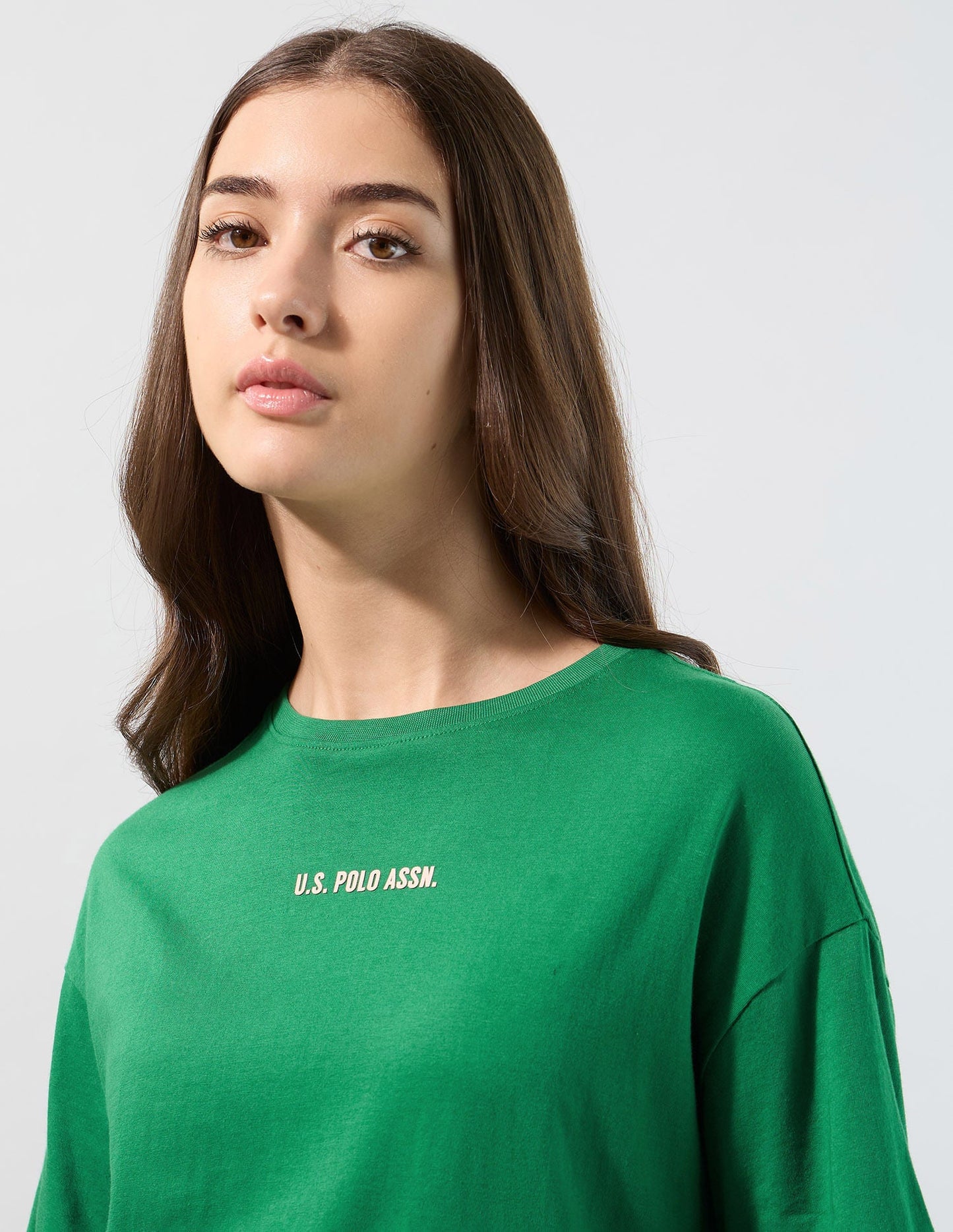 On The Go Brand Printed Boyfriend Fit T-Shirt