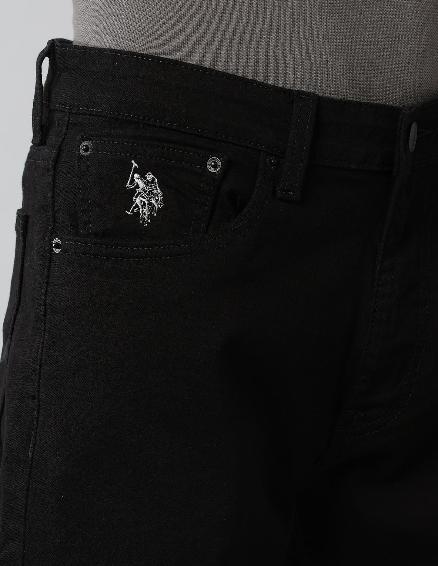 Connor Bootcut Fit Black Jeans
