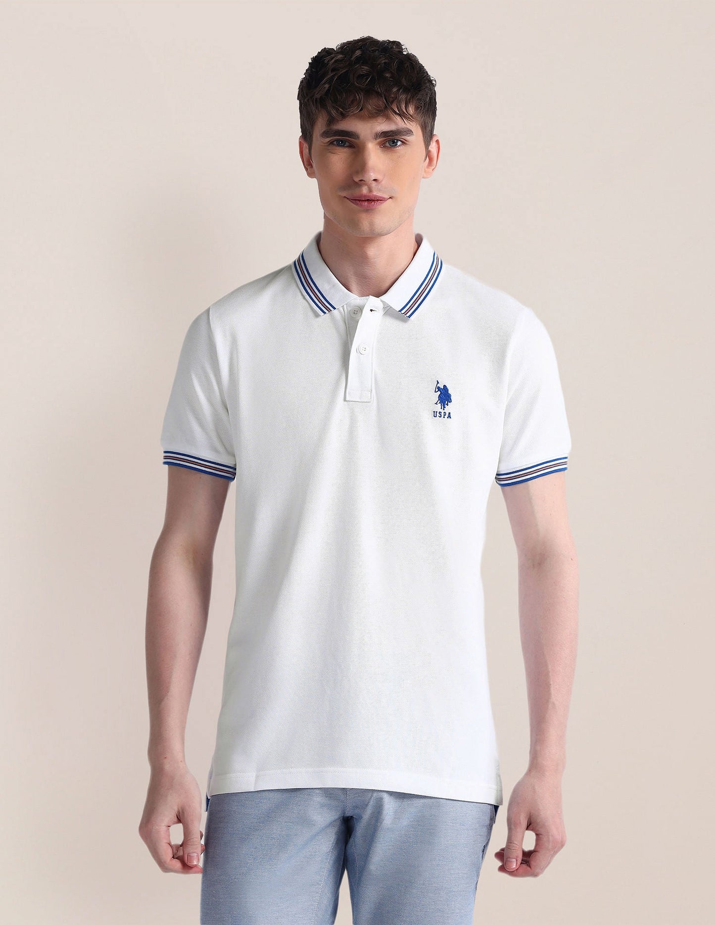 Slim Fit Logo Polo Shirt