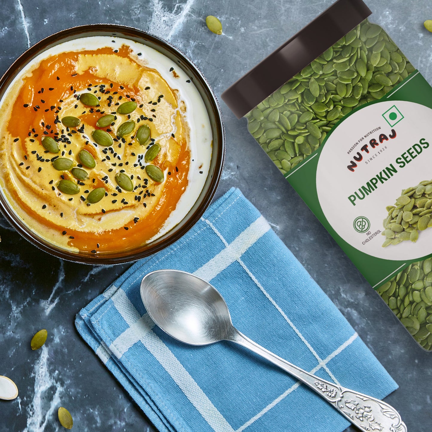 Nutraj Pumpkin seeds 500g Jar