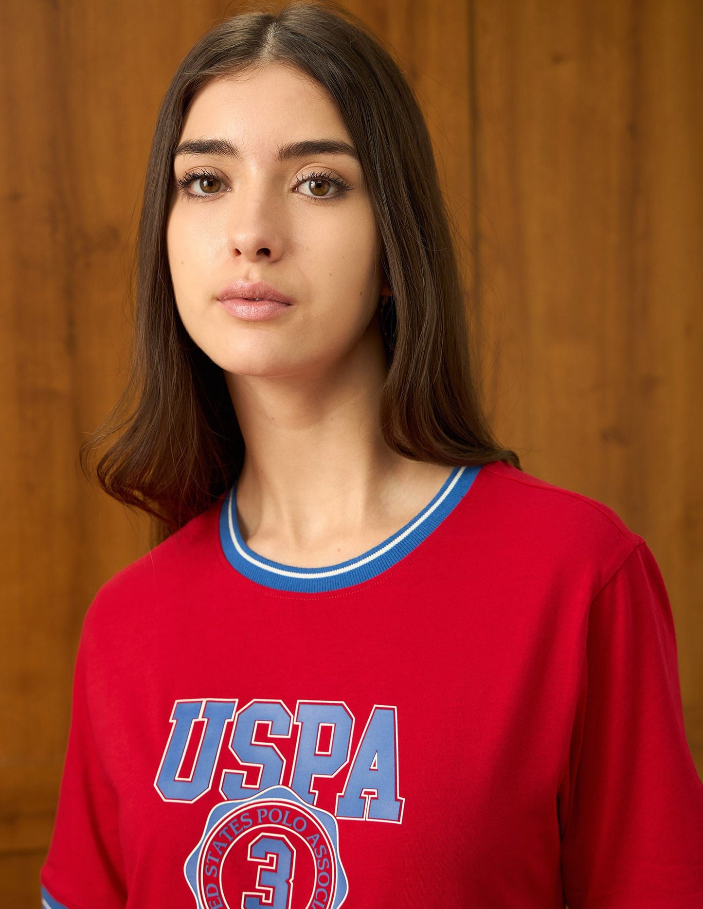 Brand Printed Boxy T-Shirt