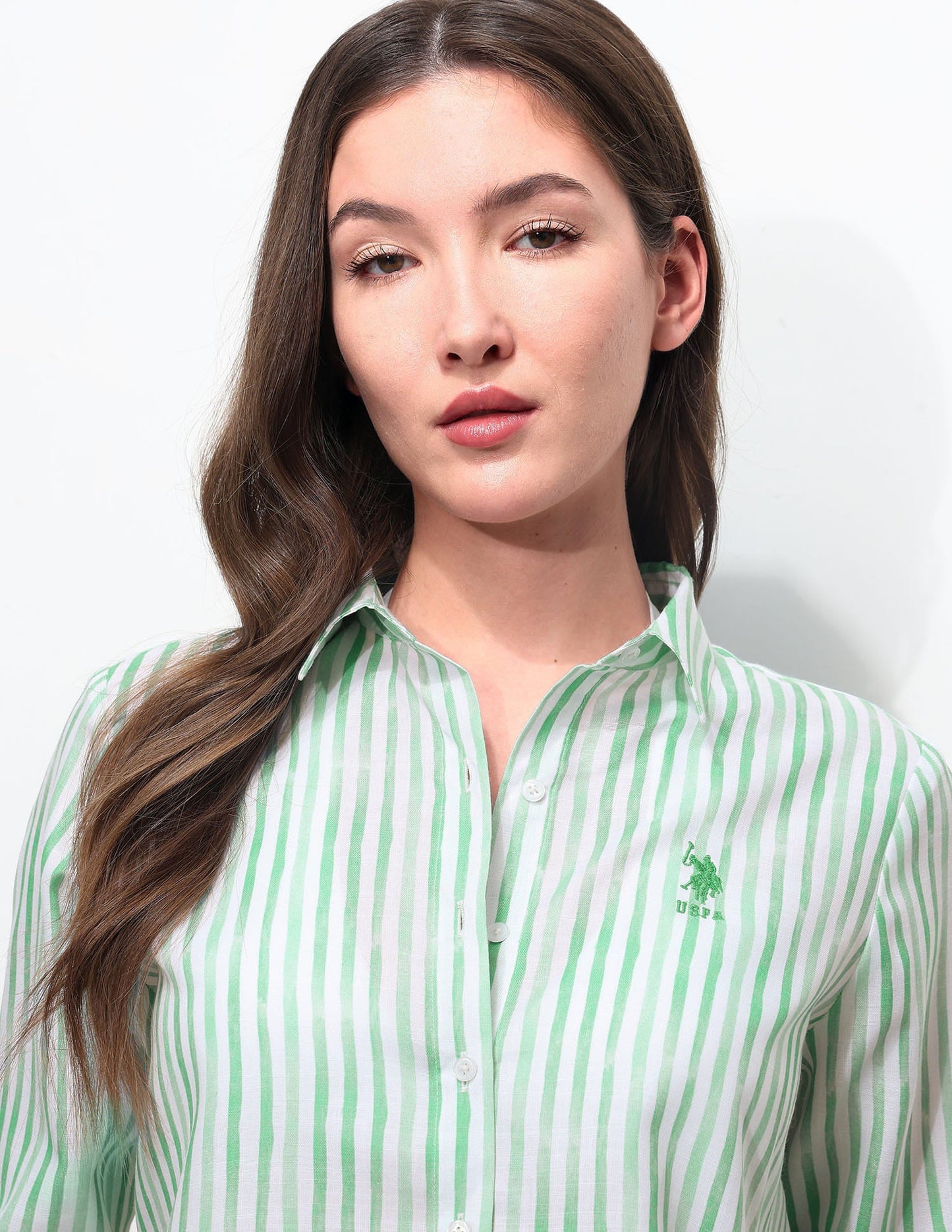 Regular Fit Vertical Striped Shirt