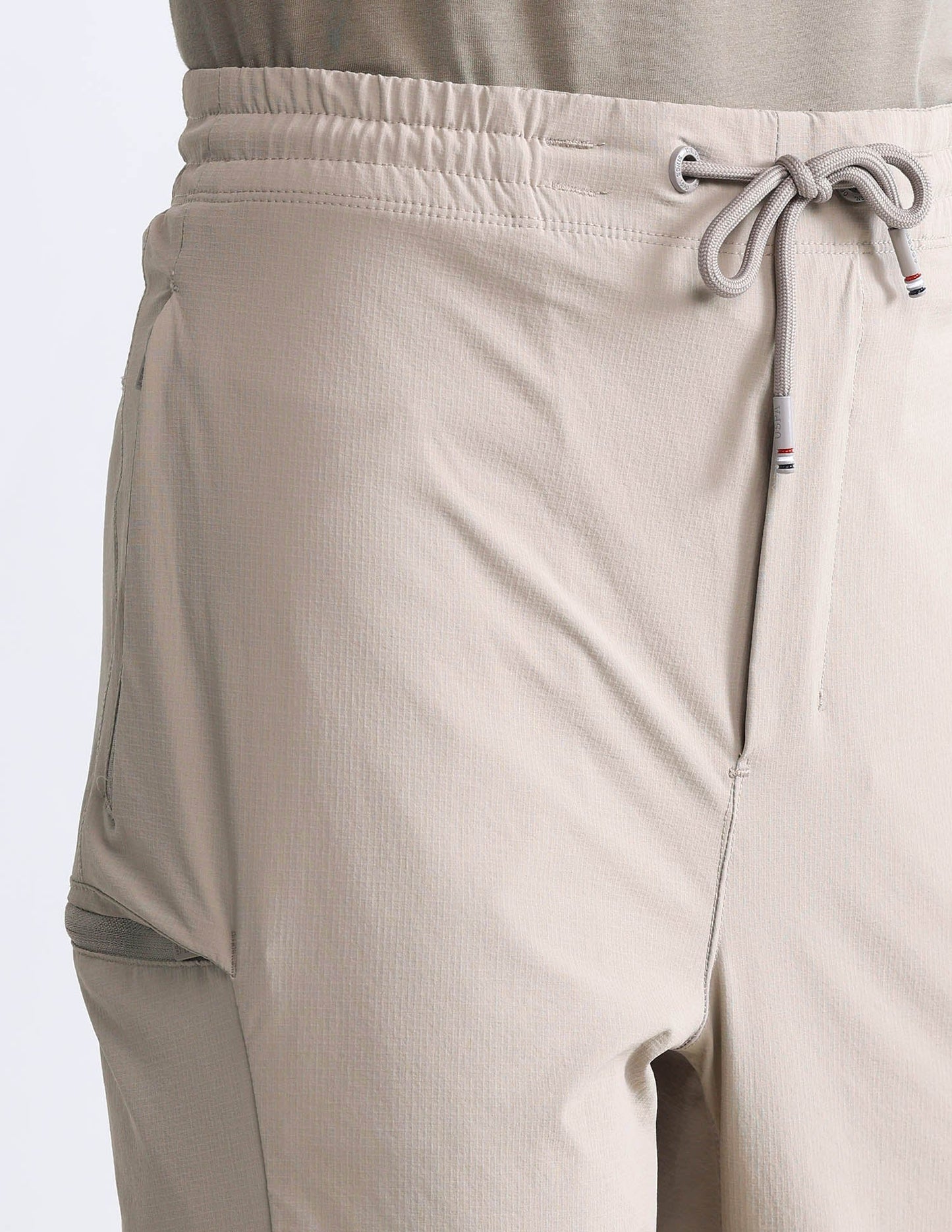 Solid Slim Fit Active Joggers