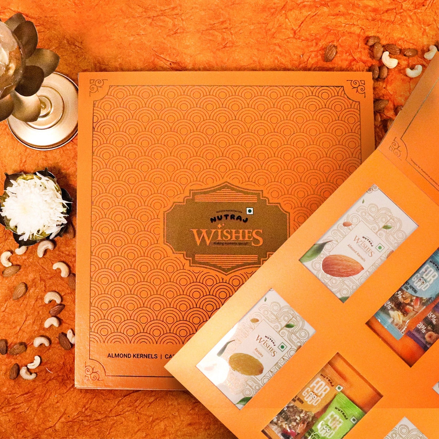 Nutraj Wishes Healthy Goodness Diwali Gift Box 500g | GB - 87