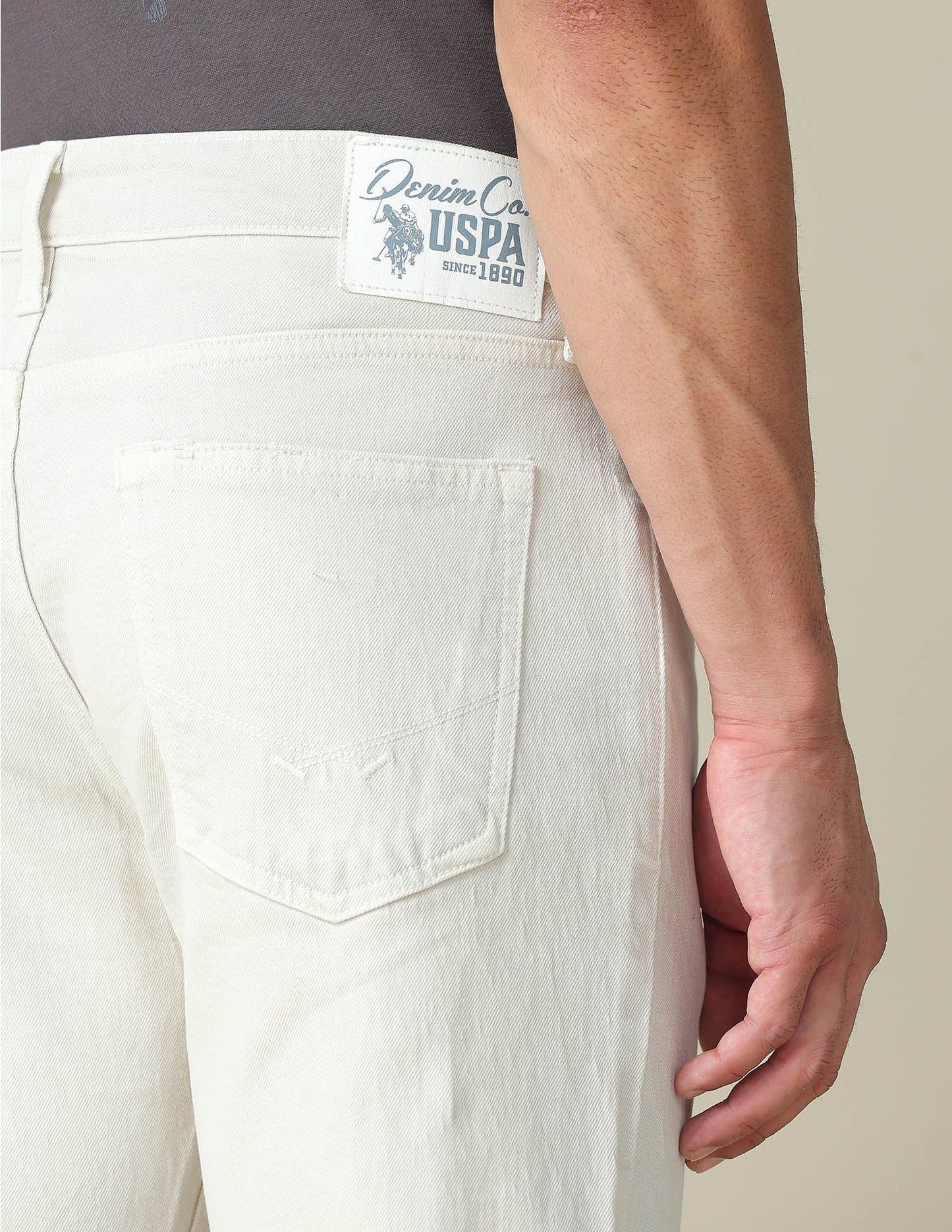 Harold Slim Straight Fit Mid Rise Jeans