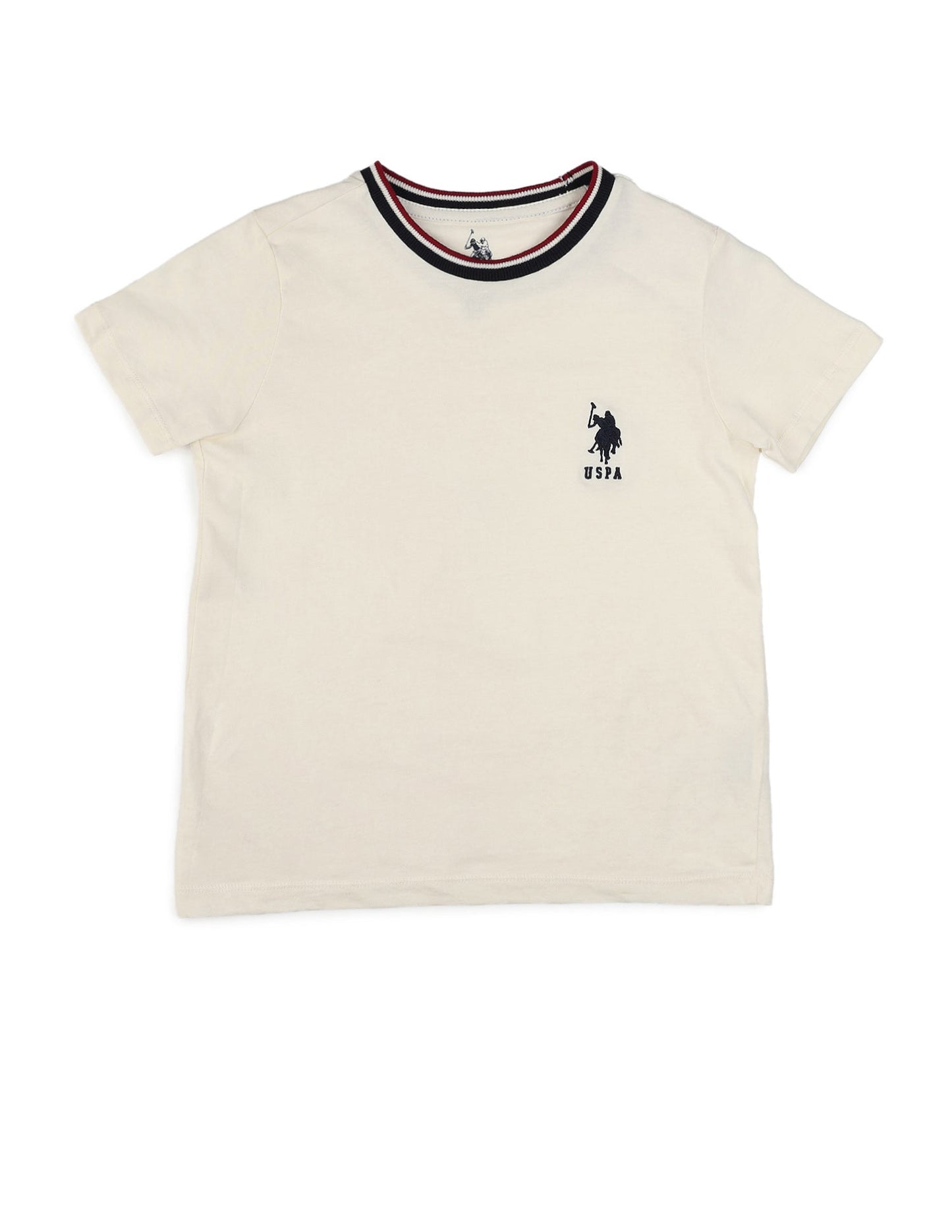 Boys Regular Fit Pure Cotton T-Shirt