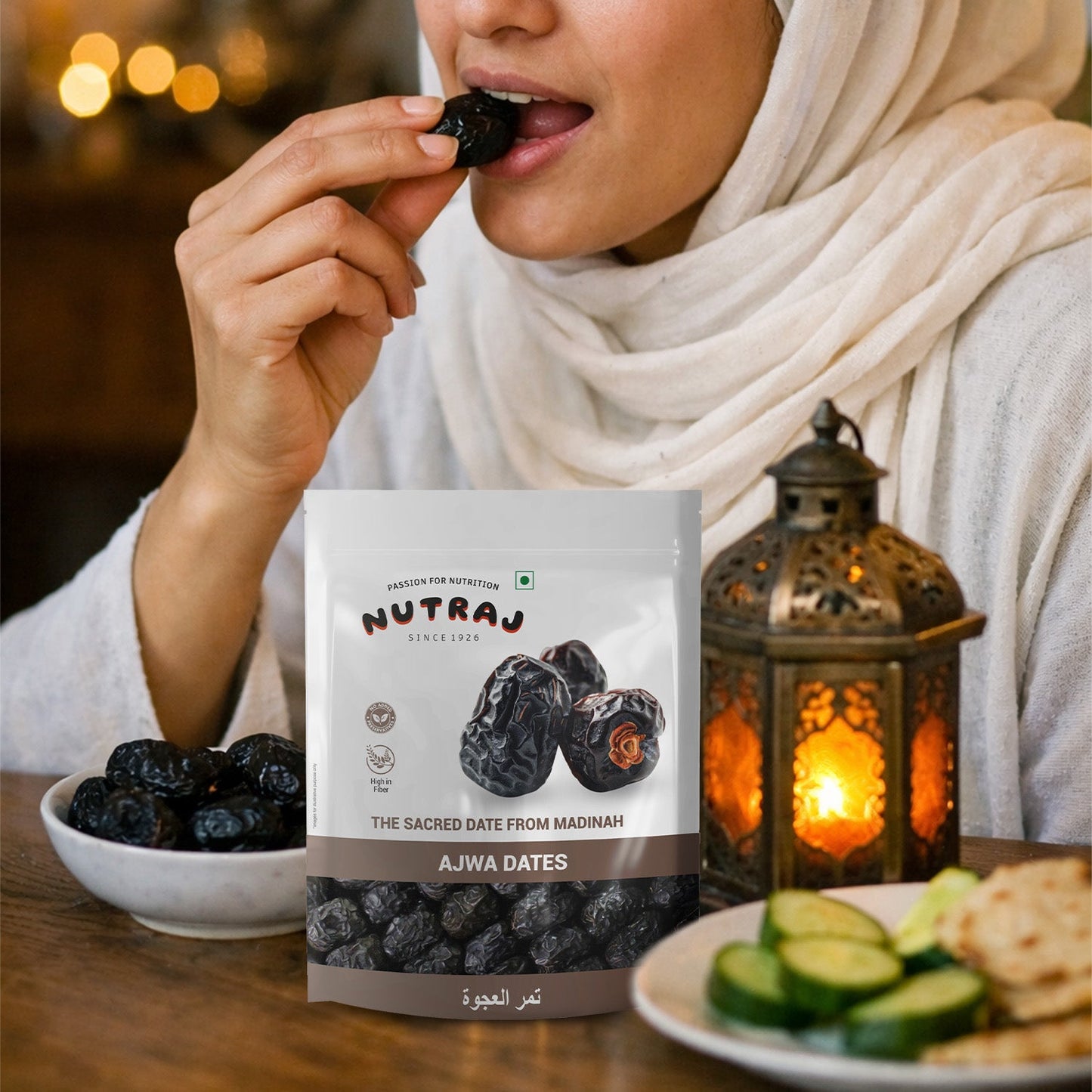 Nutraj Ajwa Dates Khajoor 500 gm