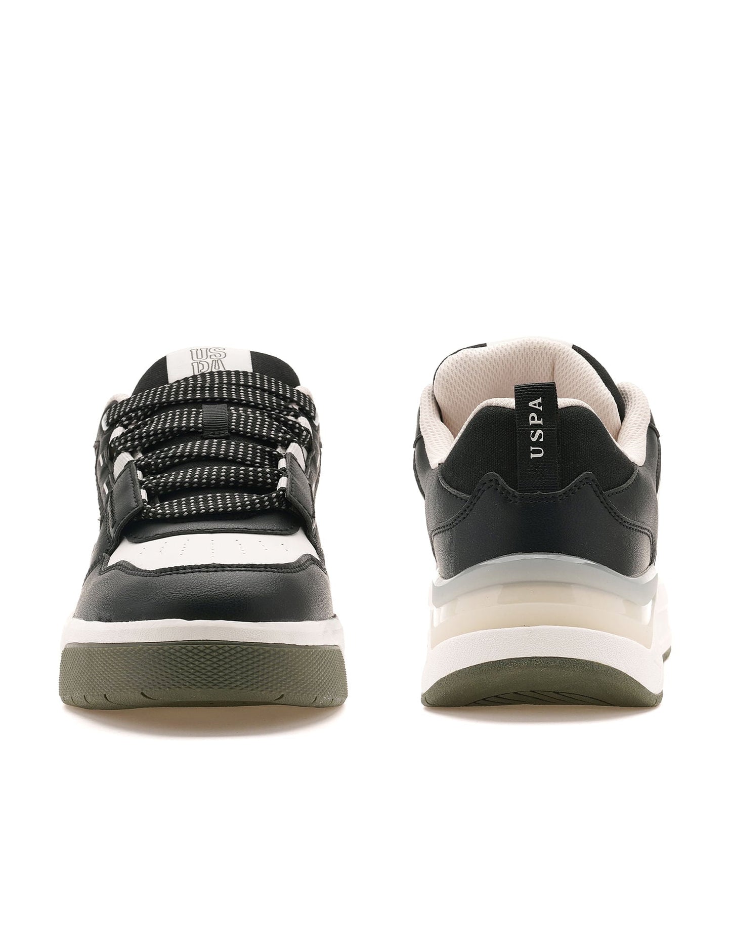 Round Toe Colourblocked Vander Sneakers