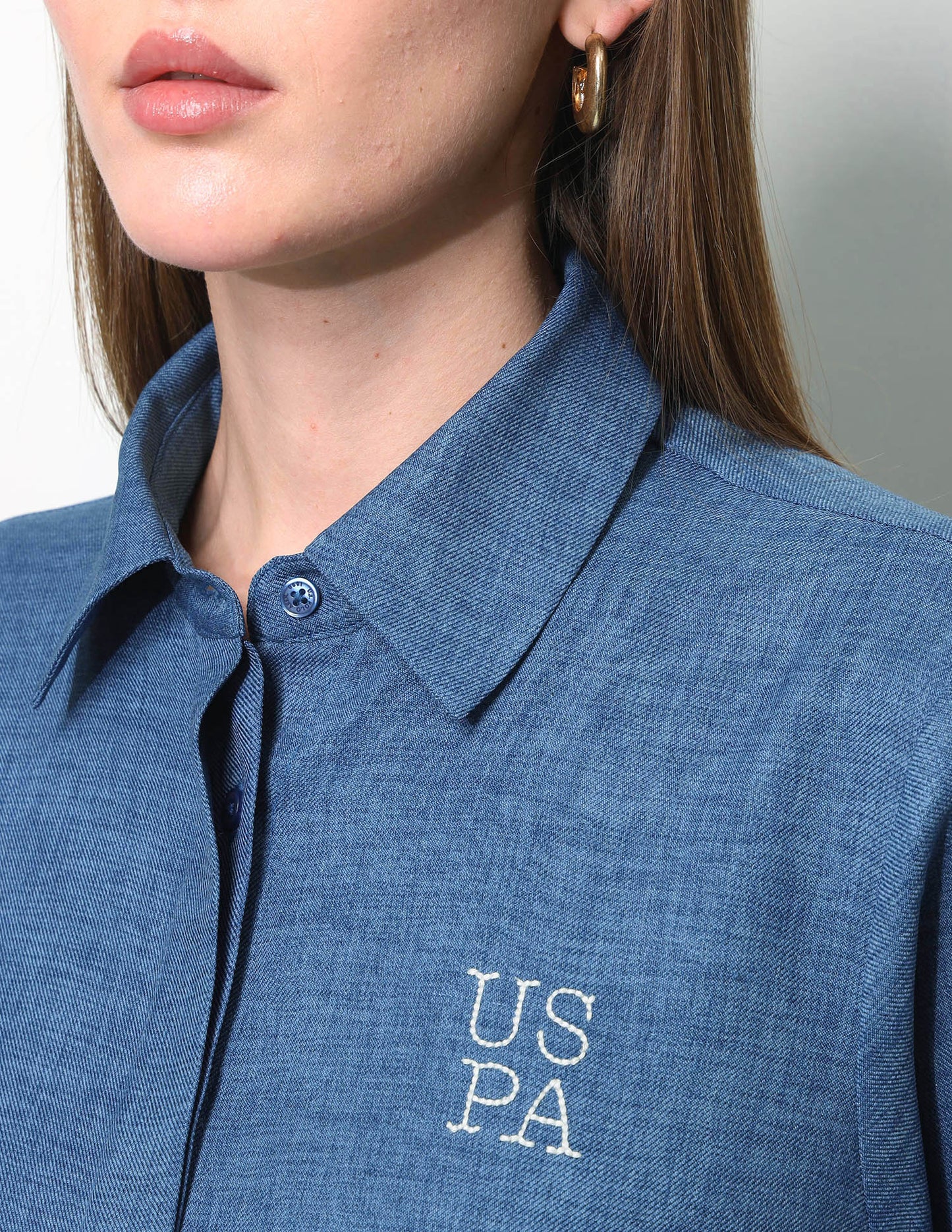 Regular Fit Concealed Placket Shirt