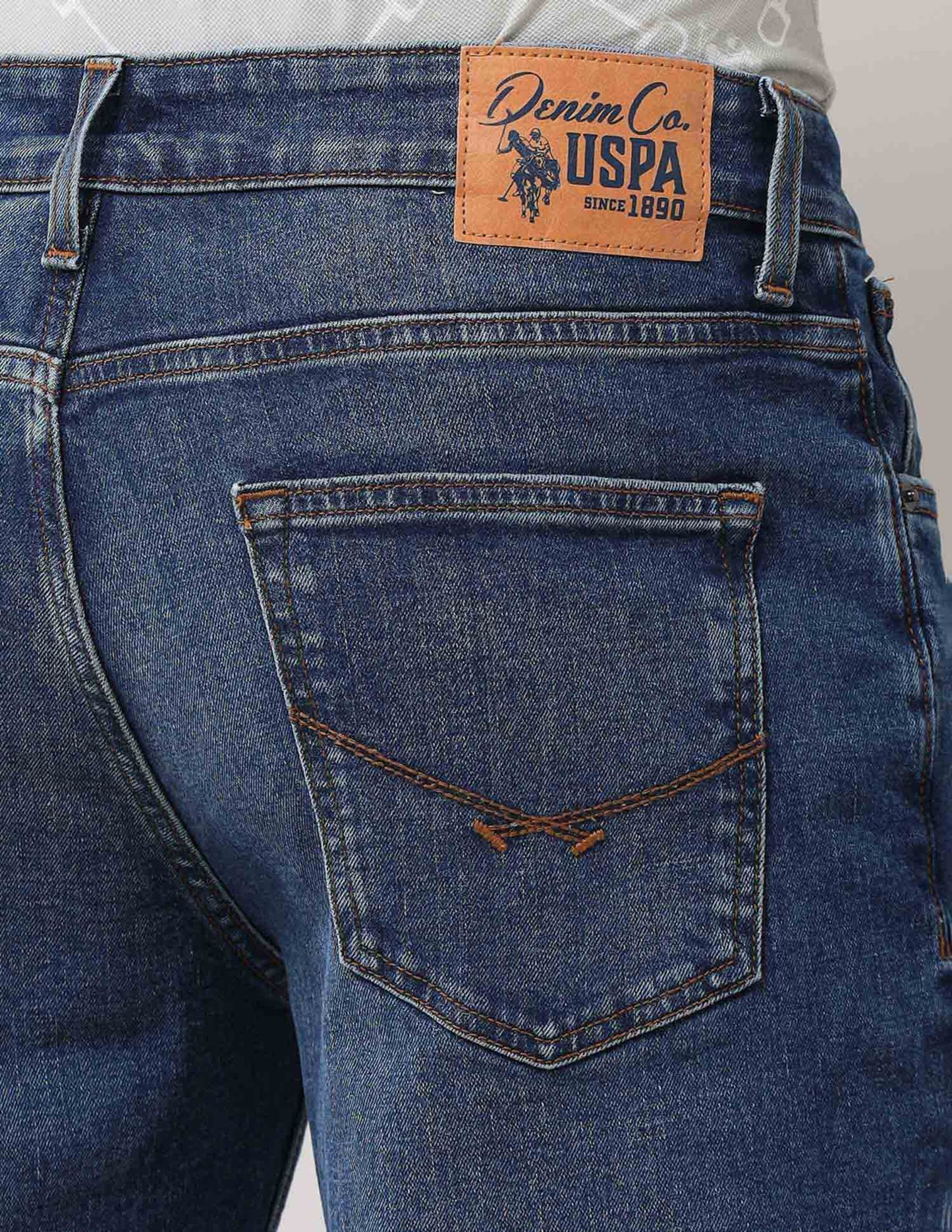 Cole Comfort Cropped Blue Jeans