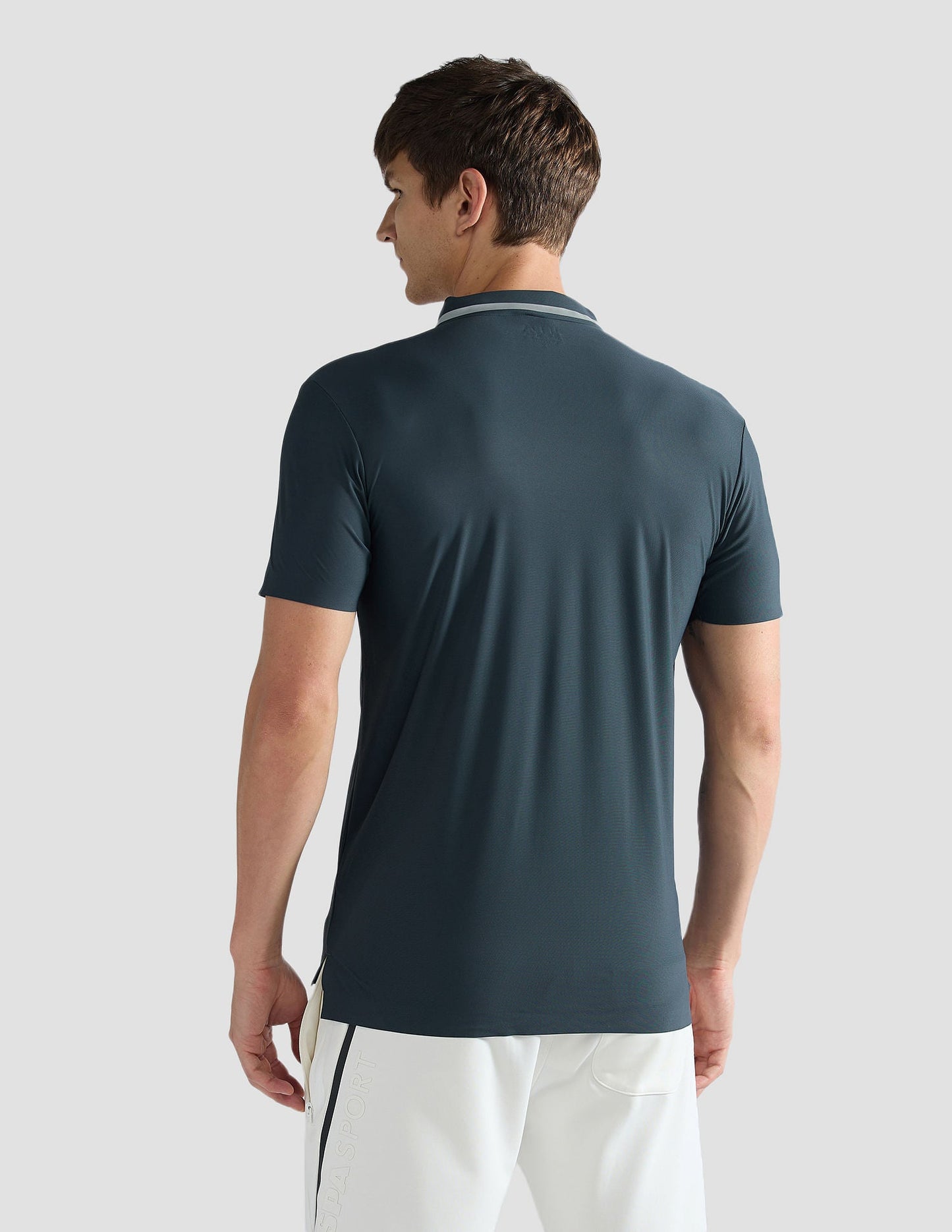 Solid Slim Fit Polo Shirt