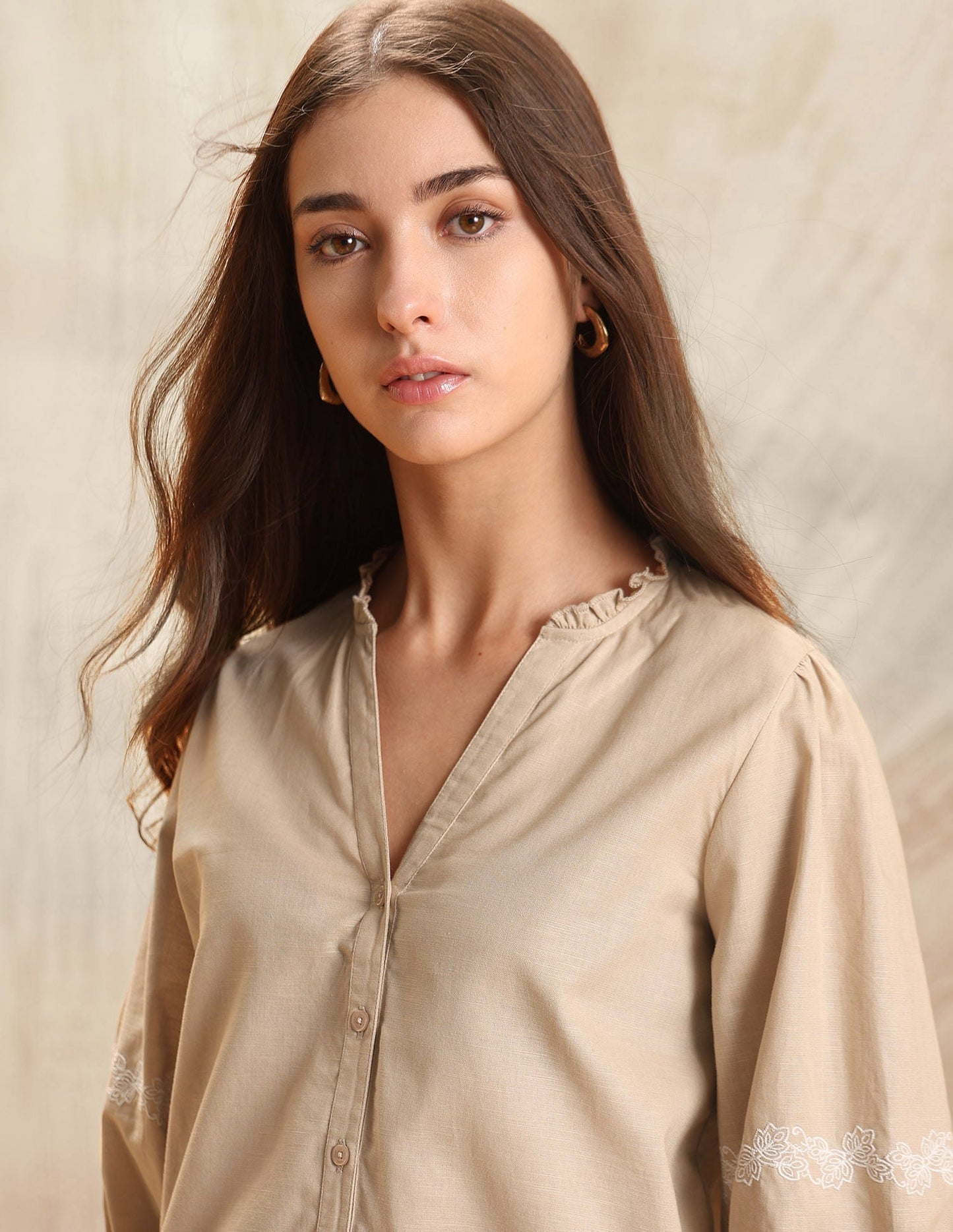 Solid Regular Fit Top
