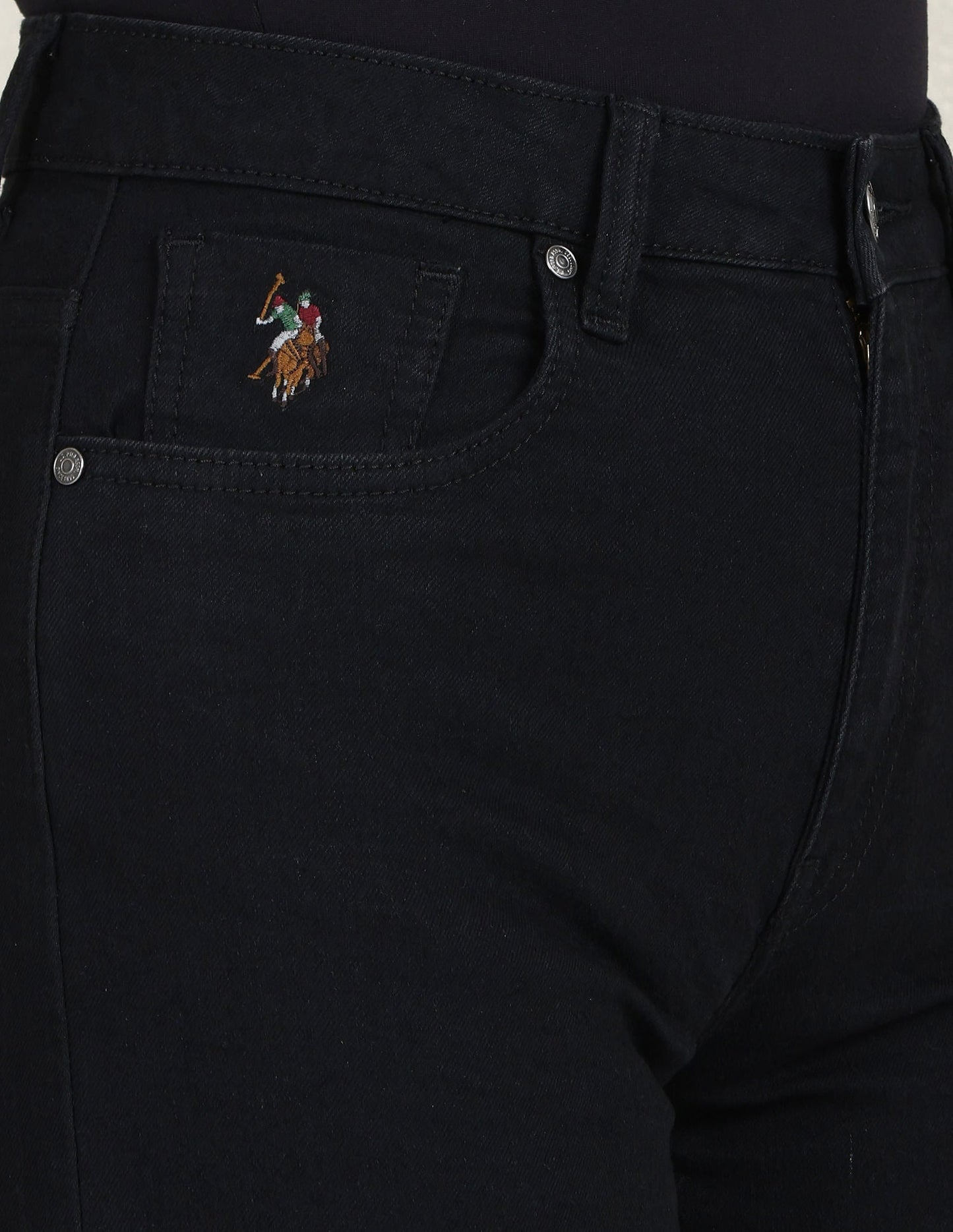 High Rise Wide Leg Jeans