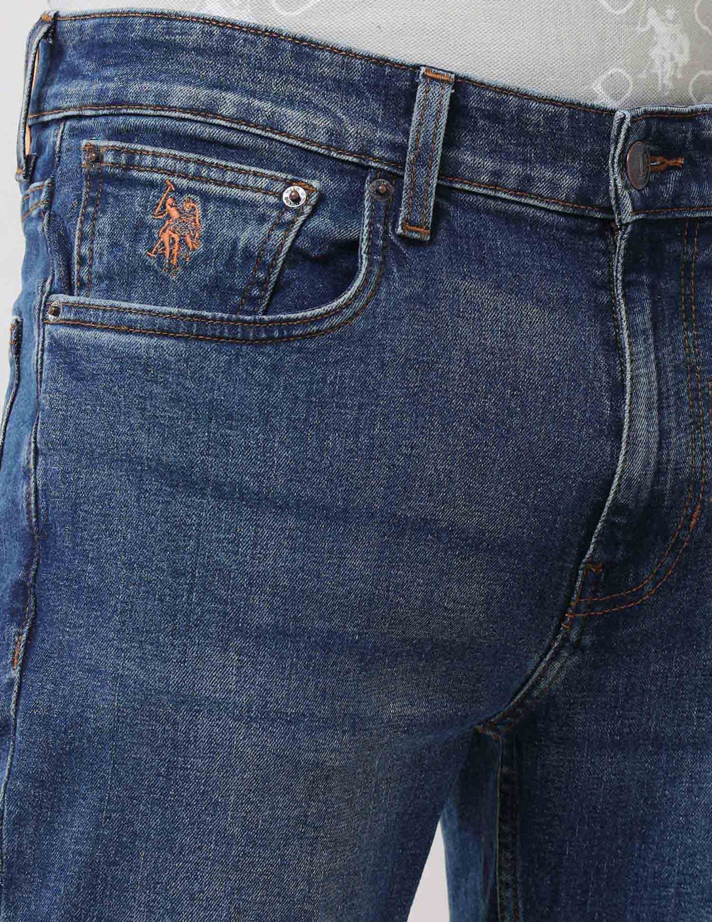 Cole Comfort Cropped Blue Jeans