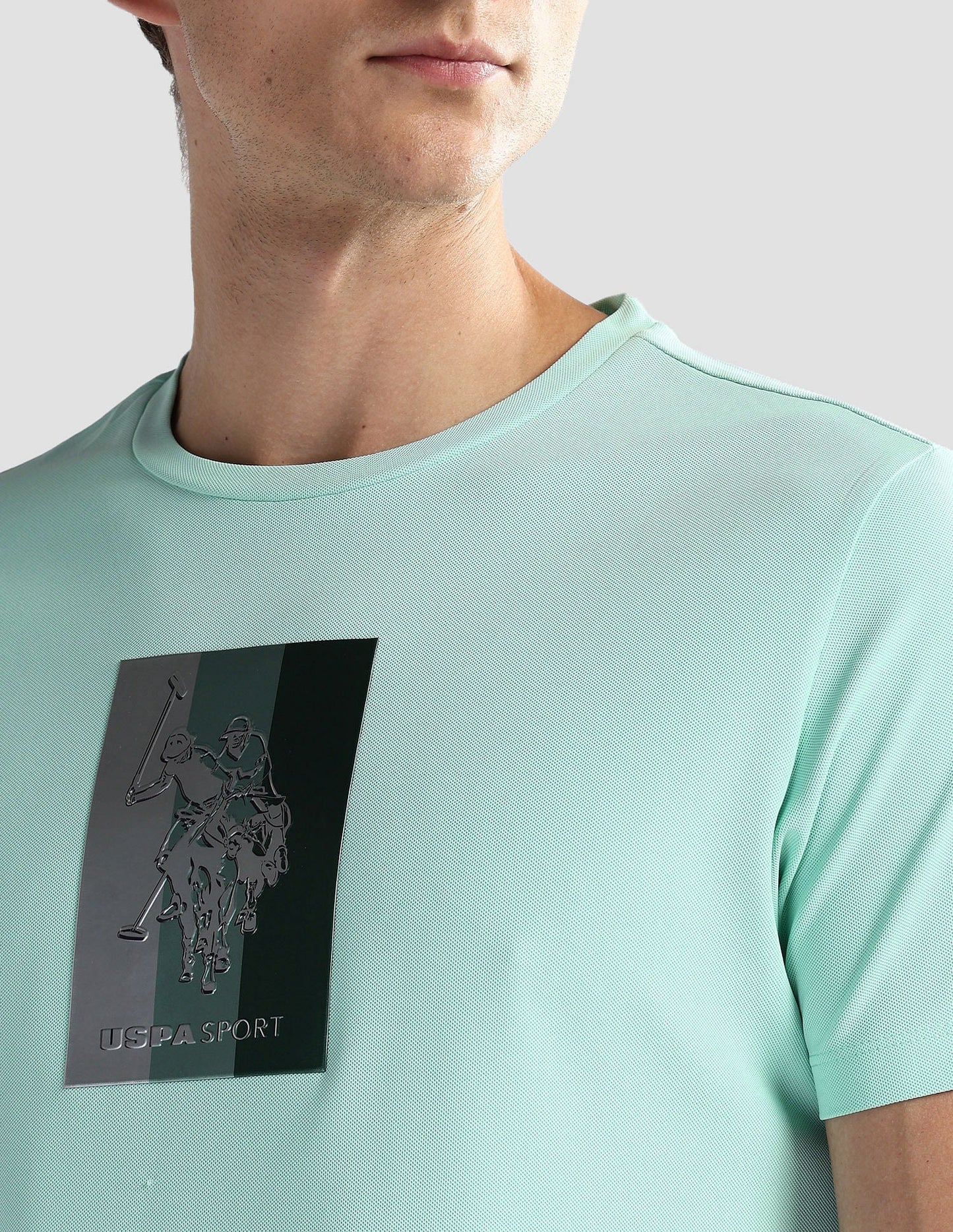 Slim Fit Honeycomb T-Shirt