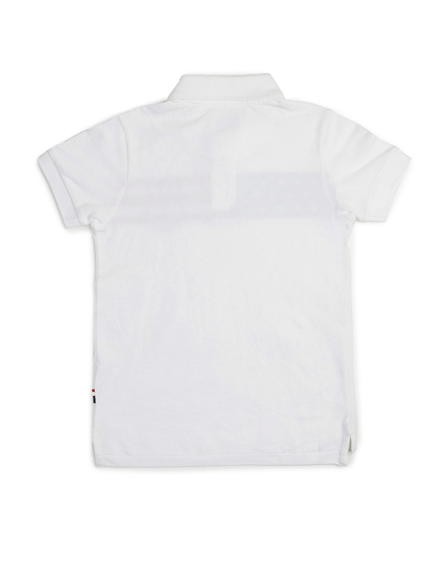 Boys Graphic Printed Regular Fit Polo Shirt
