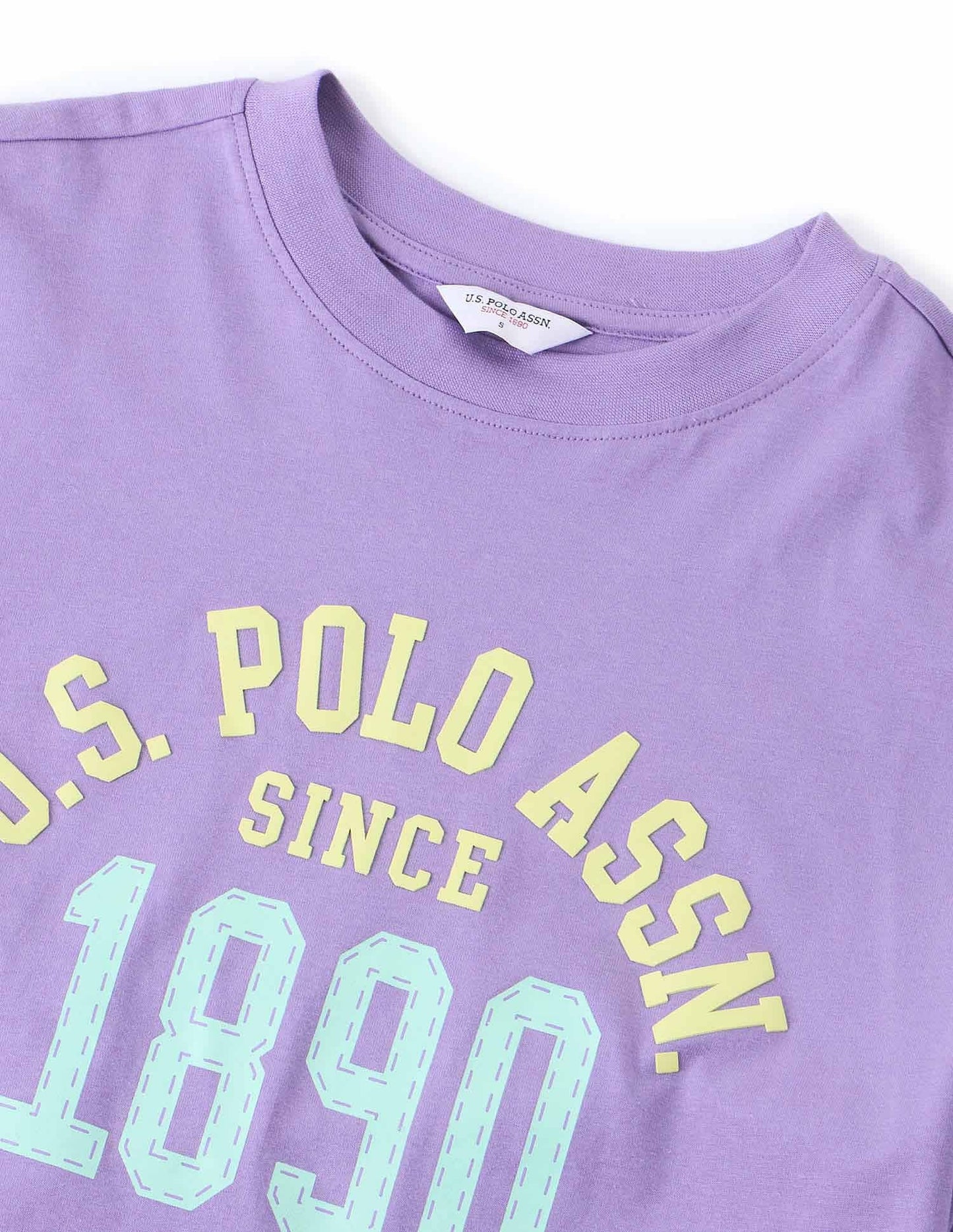 Boxy Fit Brand Printed T-Shirt