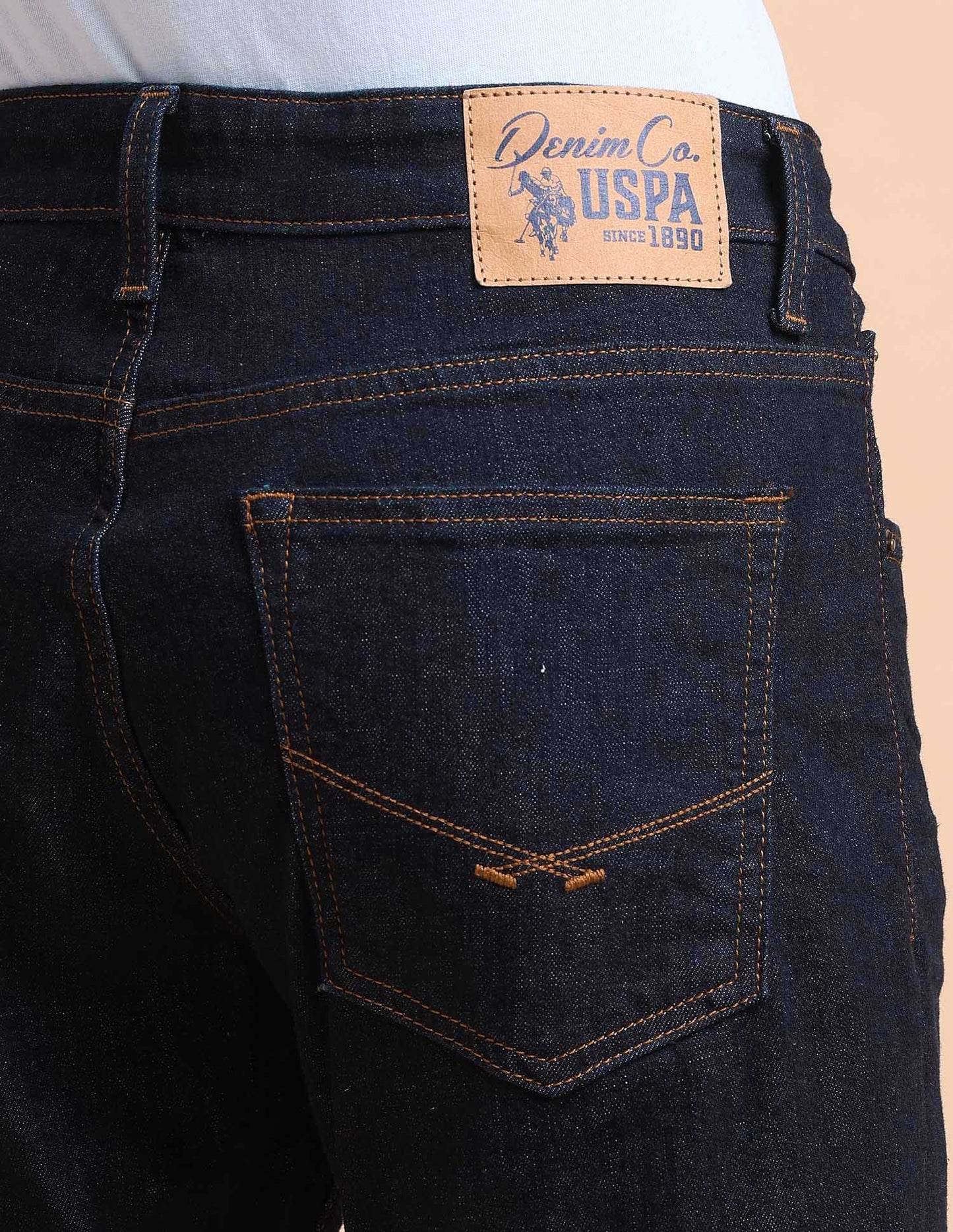 Brandon Slim Tapered Fit Blue Jeans