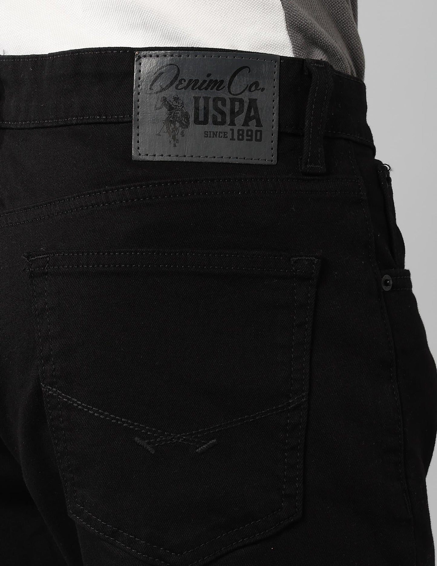 Connor Bootcut Fit Black Jeans