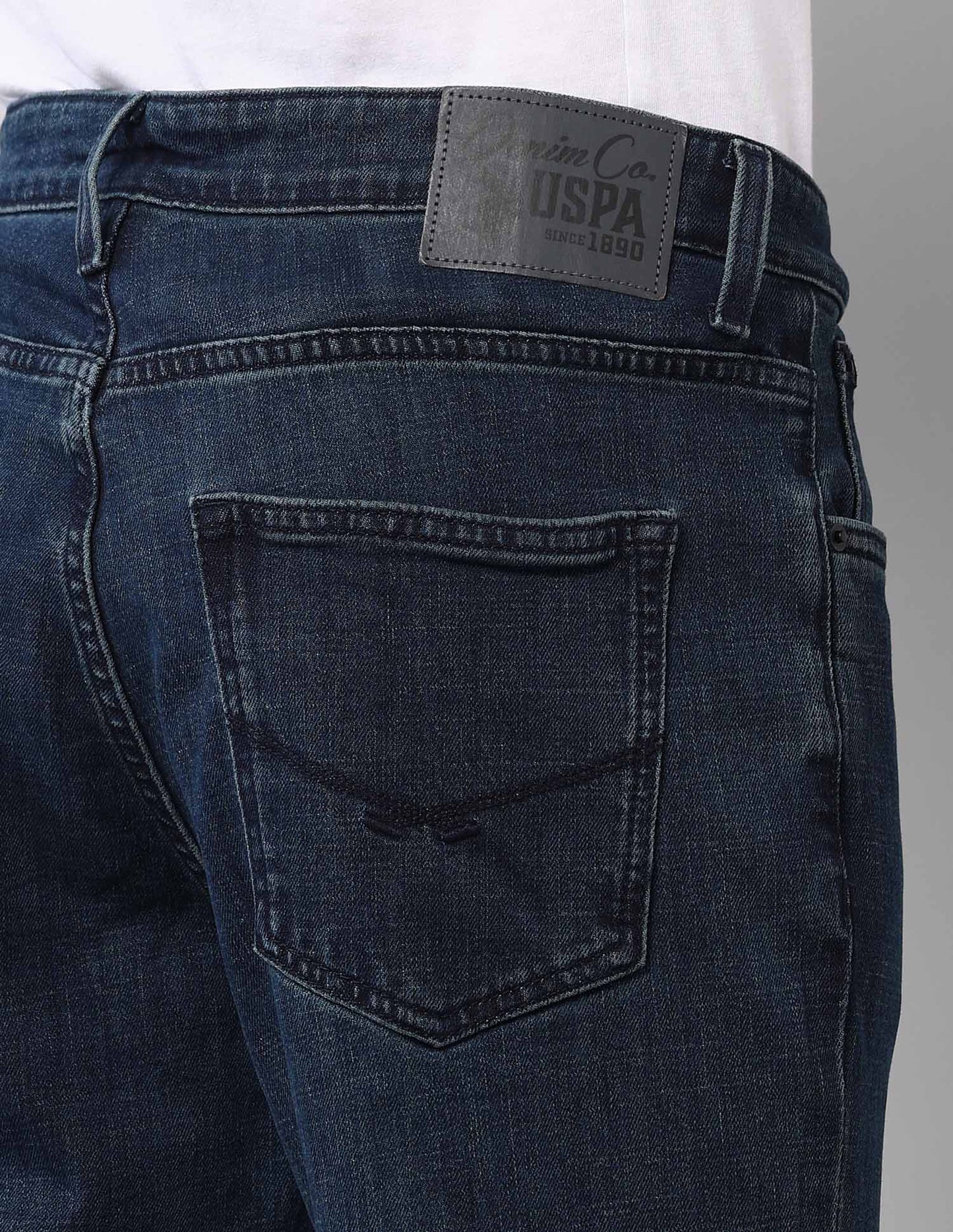 Harold Slim Straight Fit Blue Vintage Jeans