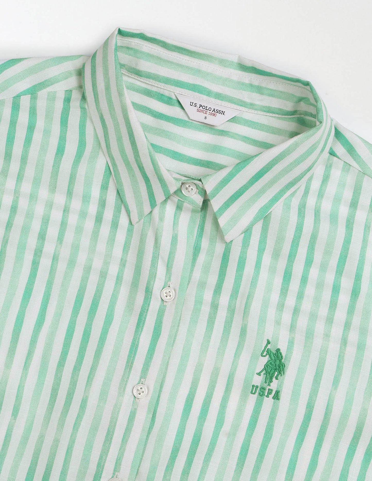 Regular Fit Vertical Striped Shirt