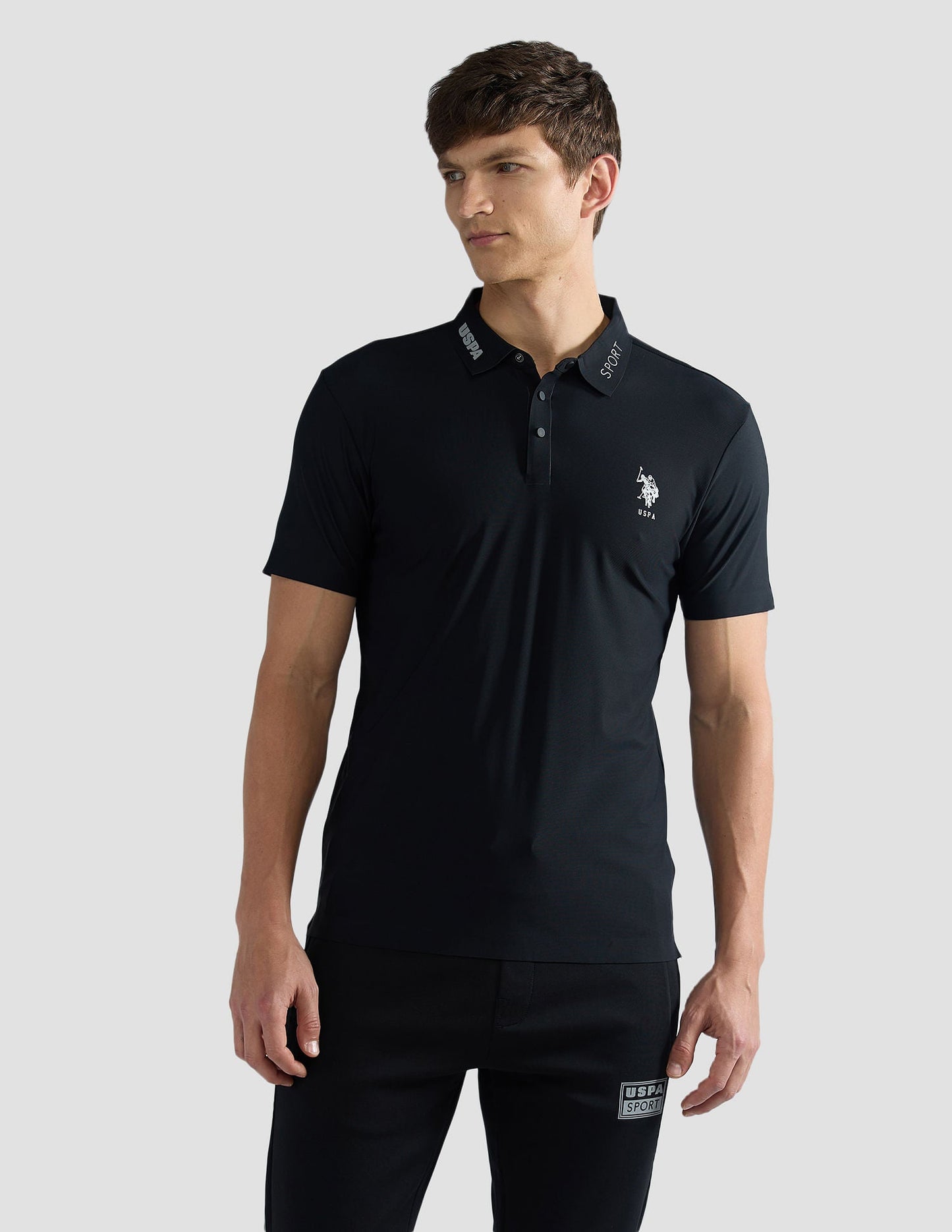 Solid Slim Fit Polo Shirt