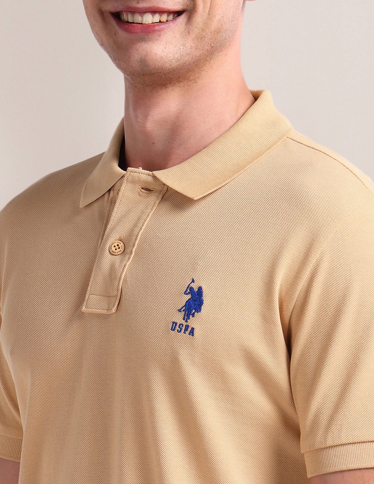 Solid Slim Fit Polo Shirt