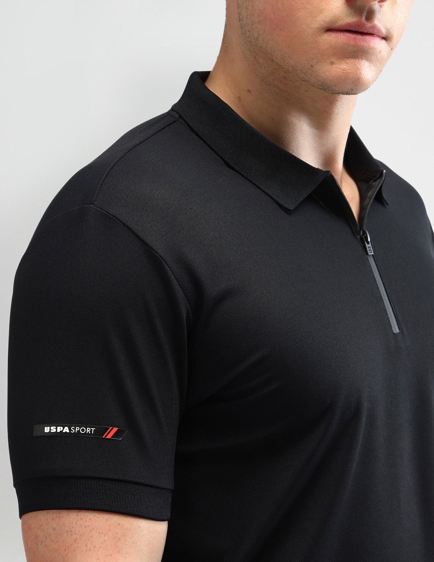 Slim Fit Solid Polo Shirt