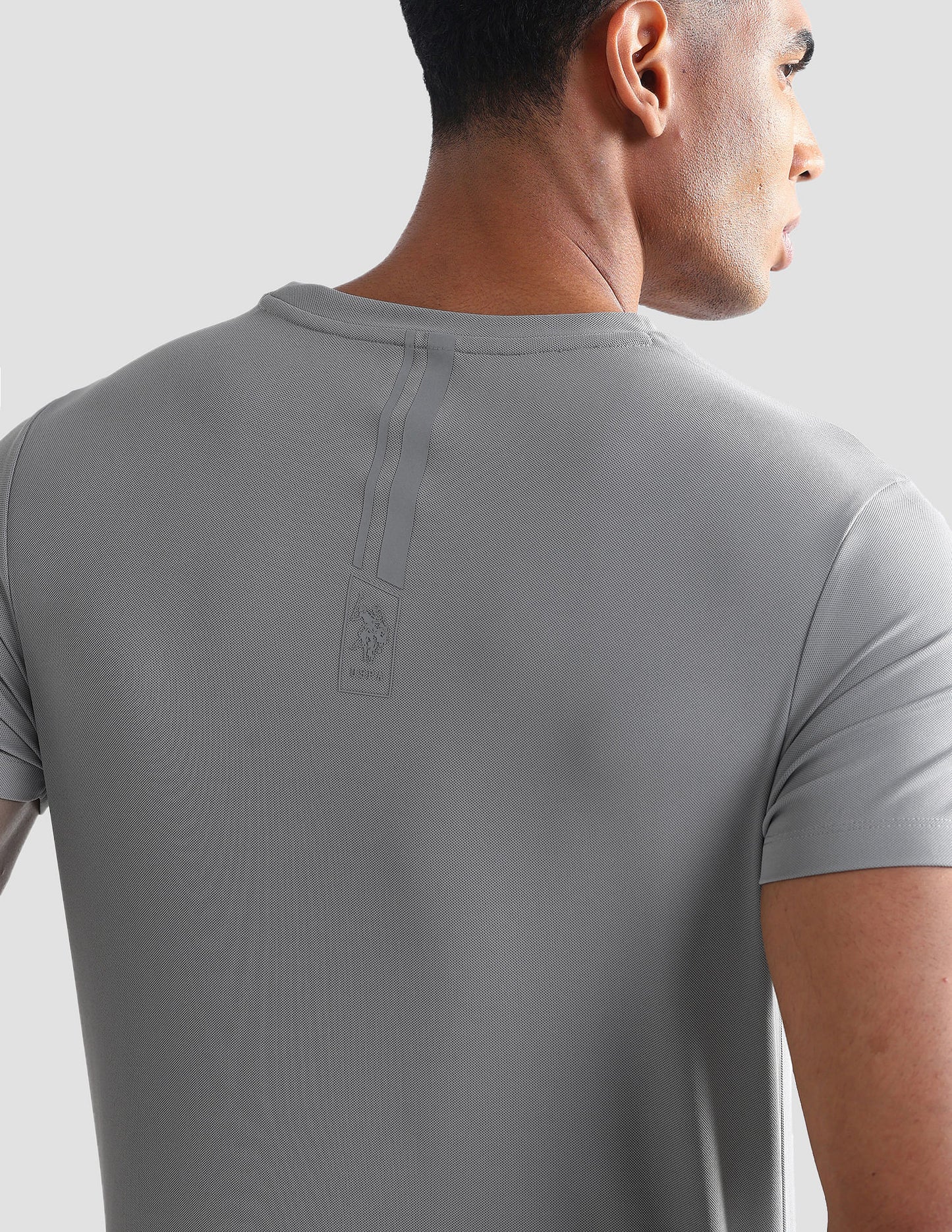 Brand Print Slim T-Shirt