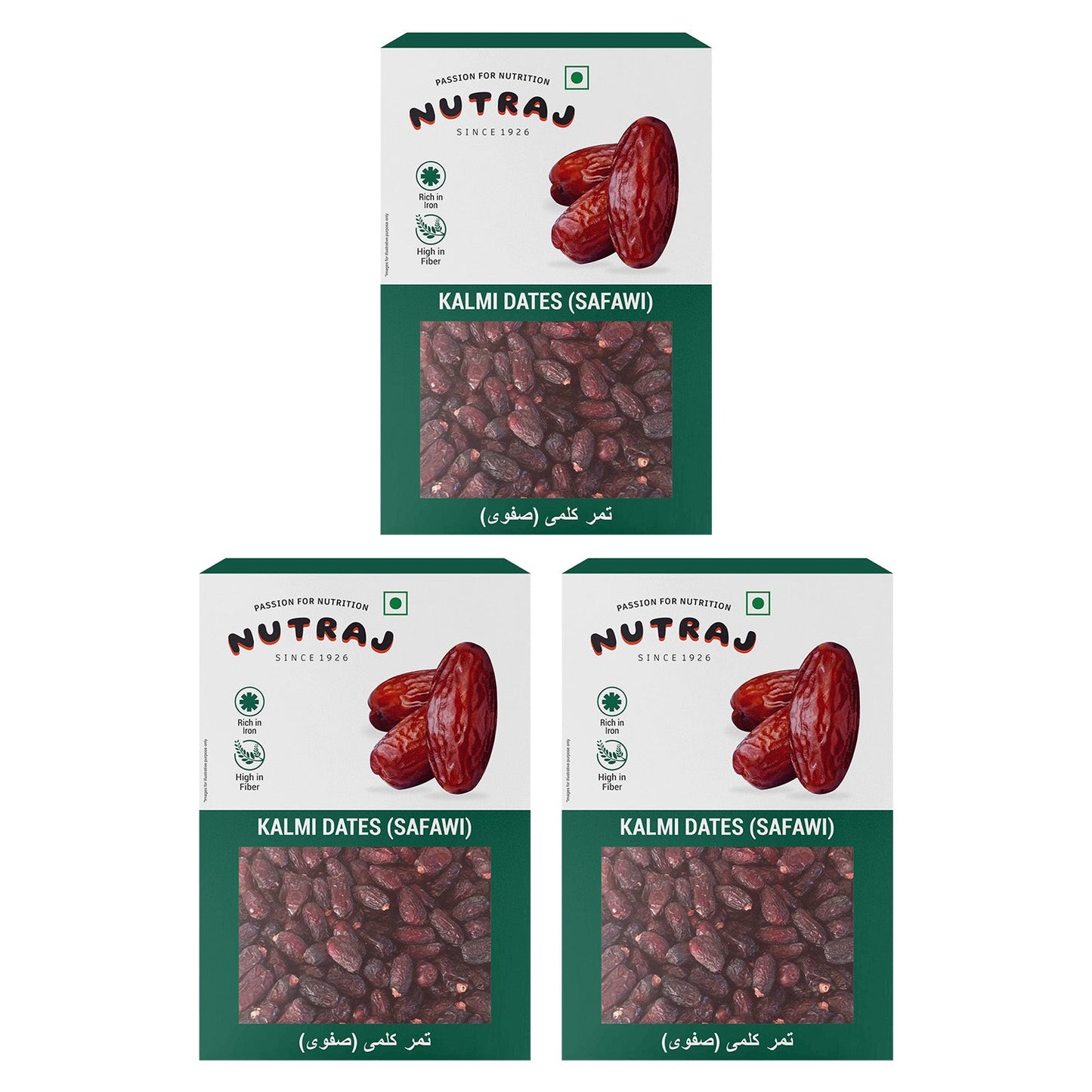 Nutraj Kalmi Dates Khajoor 200 gm