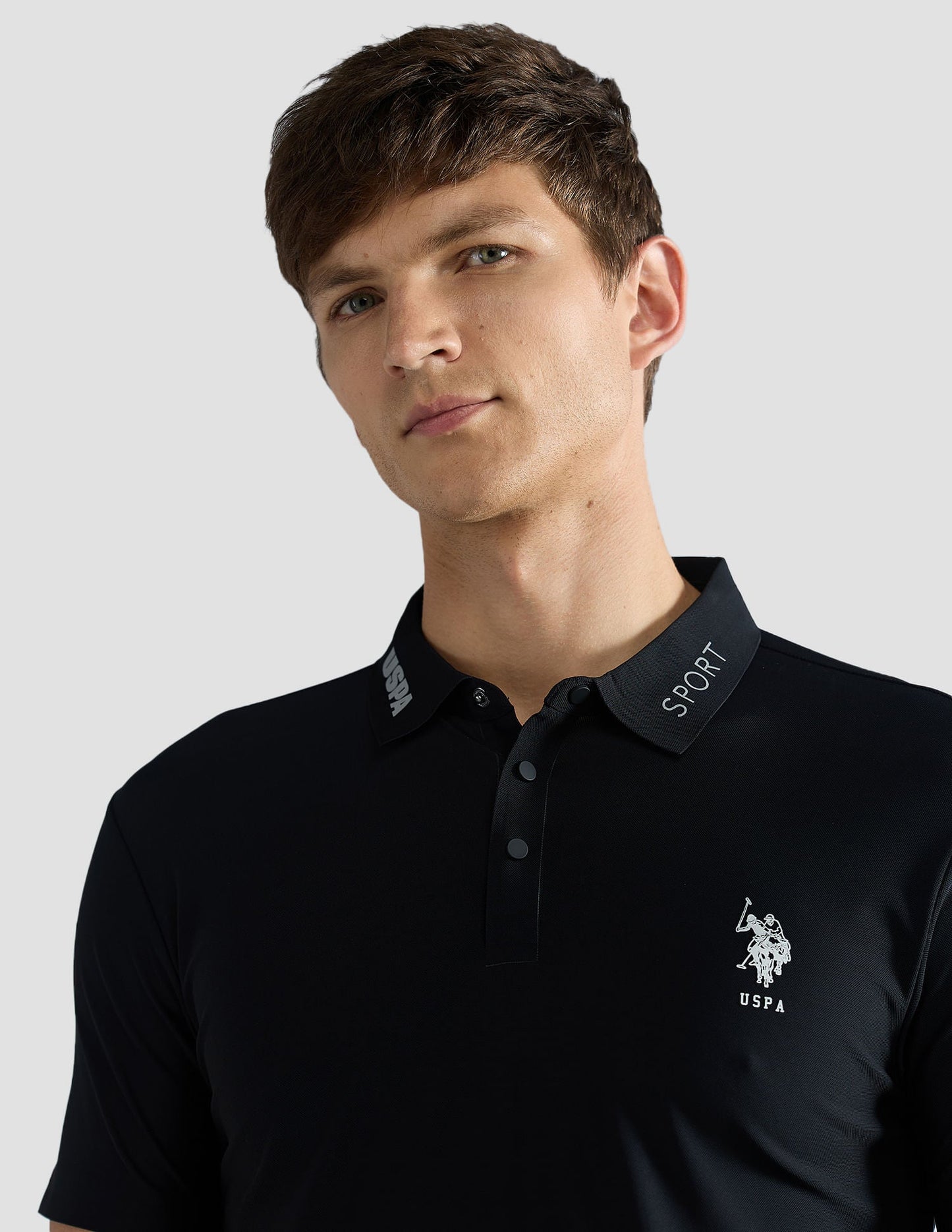 Solid Slim Fit Polo Shirt