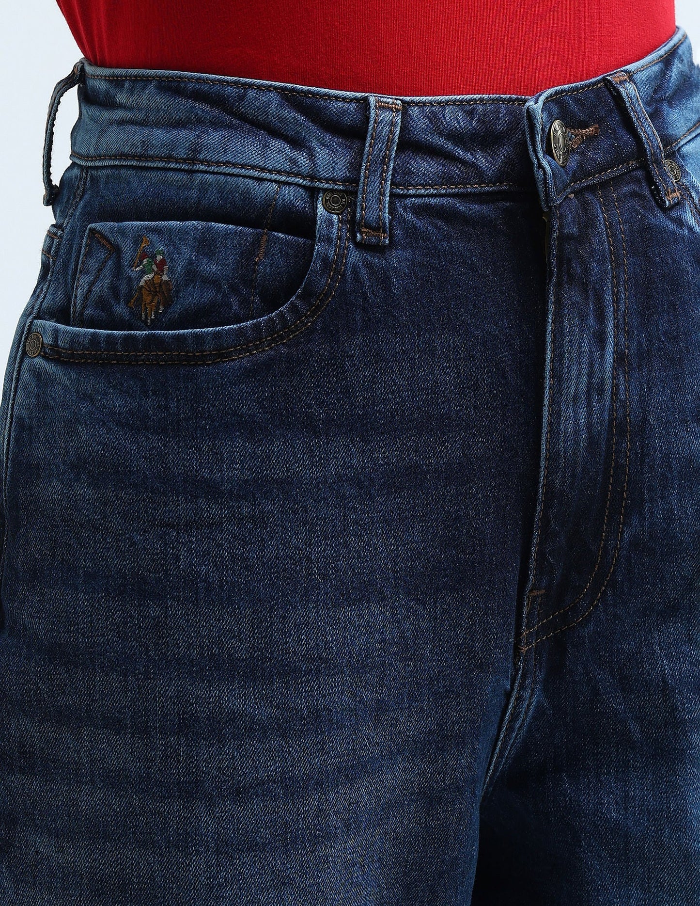 High Rise Mom Fit Jeans